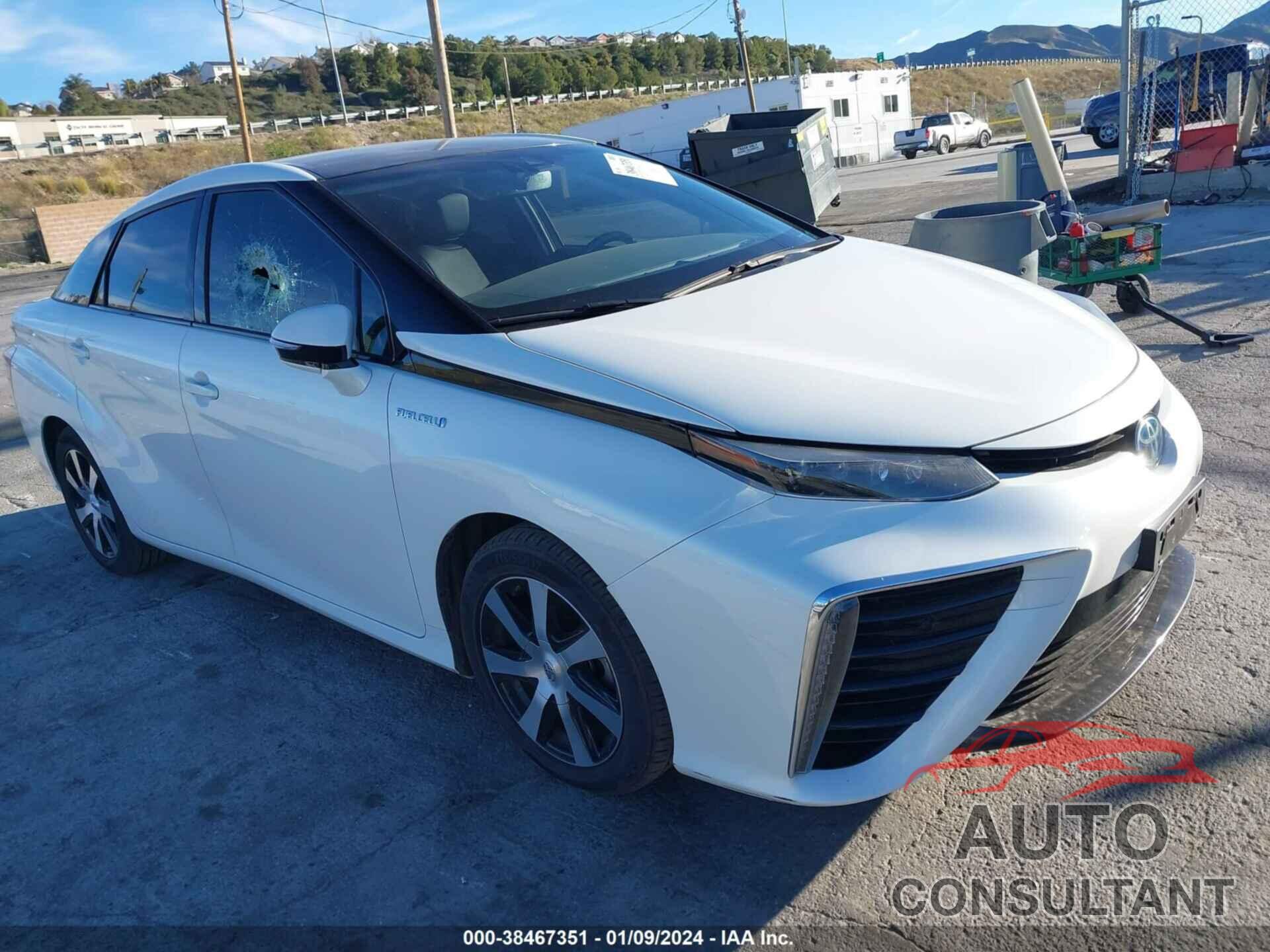 TOYOTA MIRAI 2018 - JTDBVRBD8JA005389
