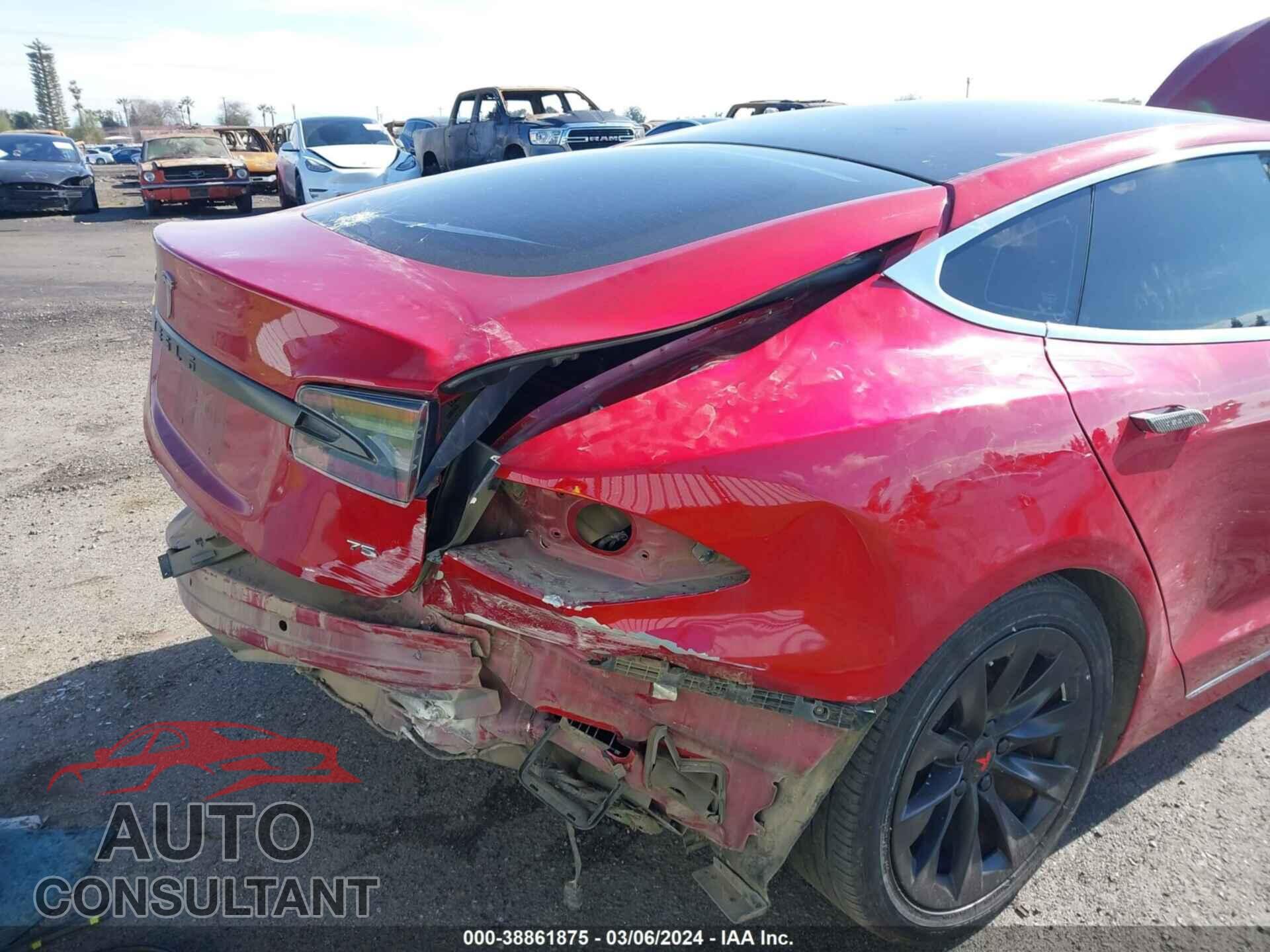 TESLA MODEL S 2017 - 5YJSA1E16HF189568