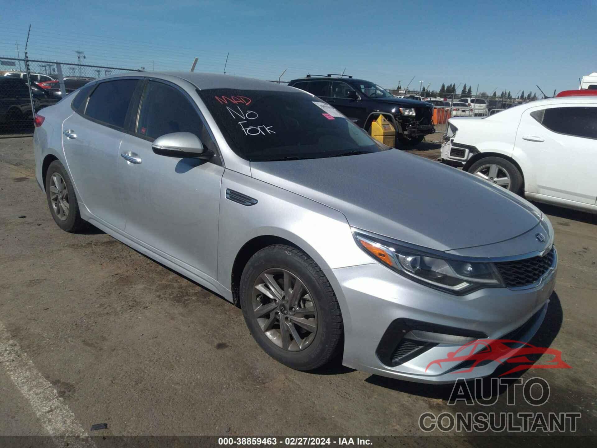 KIA OPTIMA 2020 - 5XXGT4L32LG394350