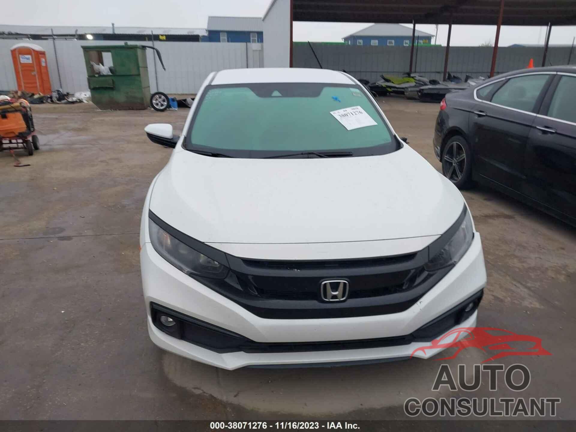 HONDA CIVIC 2021 - 2HGFC2F88MH539320