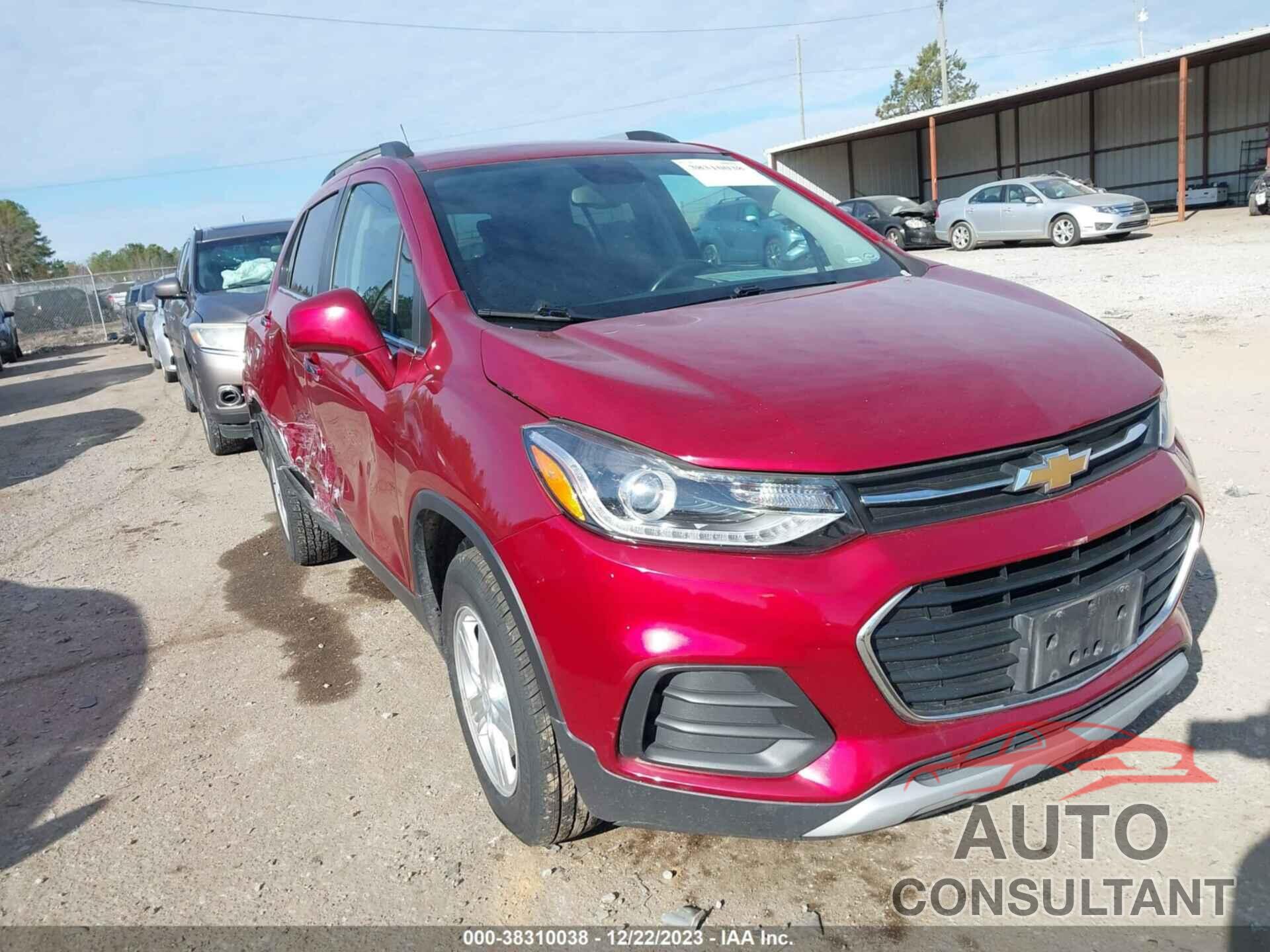 CHEVROLET TRAX 2019 - 3GNCJPSB9KL232742