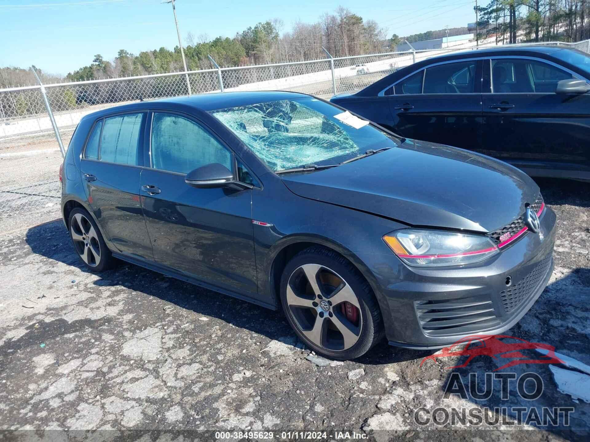 VOLKSWAGEN GOLF GTI 2017 - 3VW547AU8HM001794