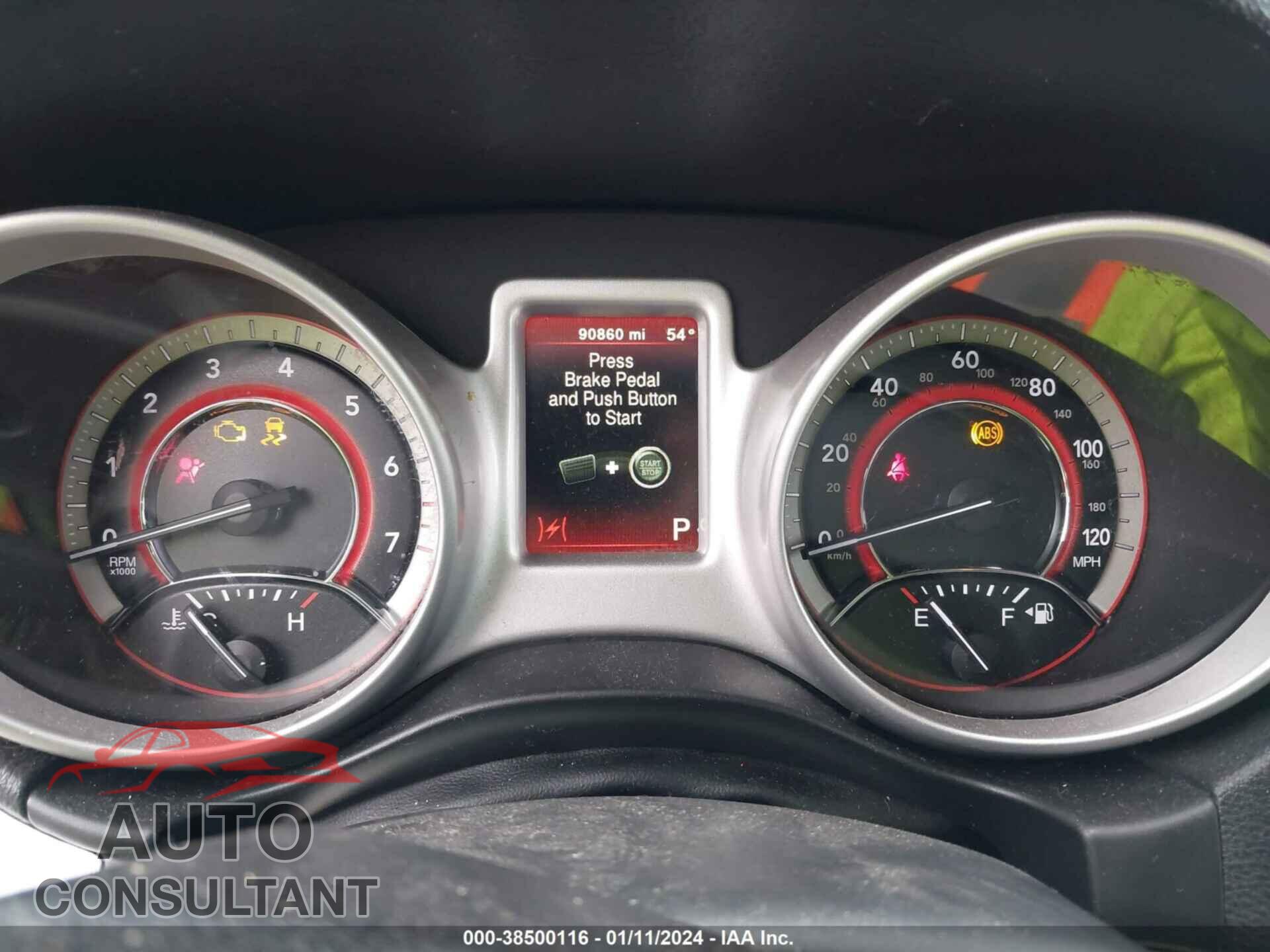 DODGE JOURNEY 2017 - 3C4PDCBGXHT571282