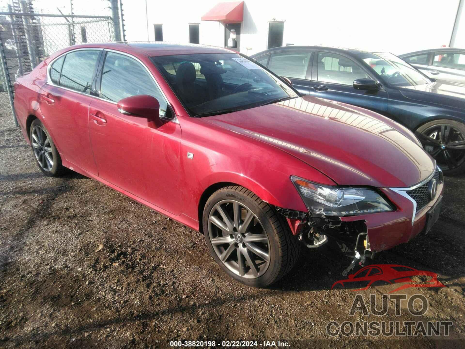 LEXUS GS 350 2013 - JTHCE1BL4D5016981