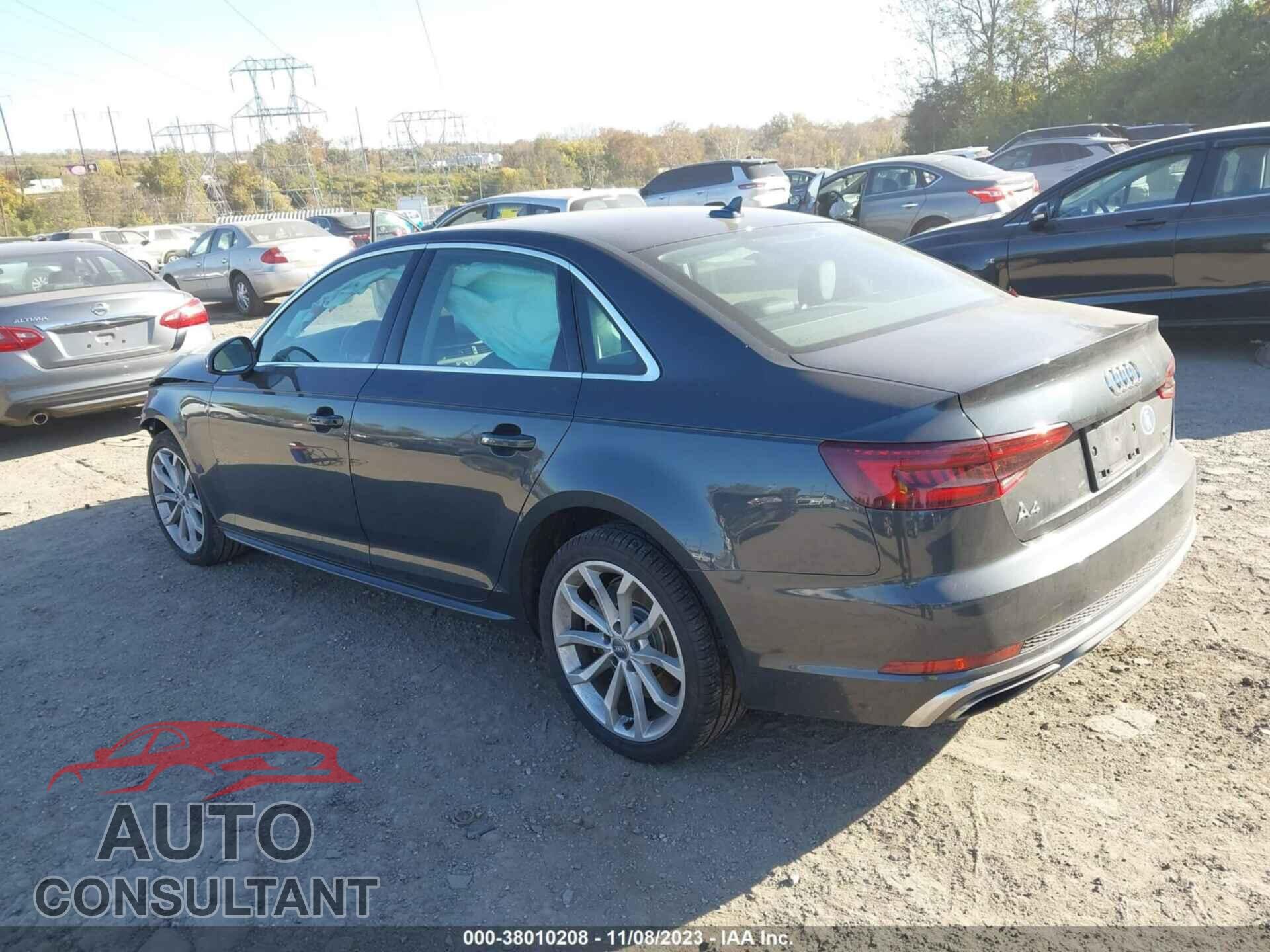AUDI A4 2019 - WAUDNAF45KA016045
