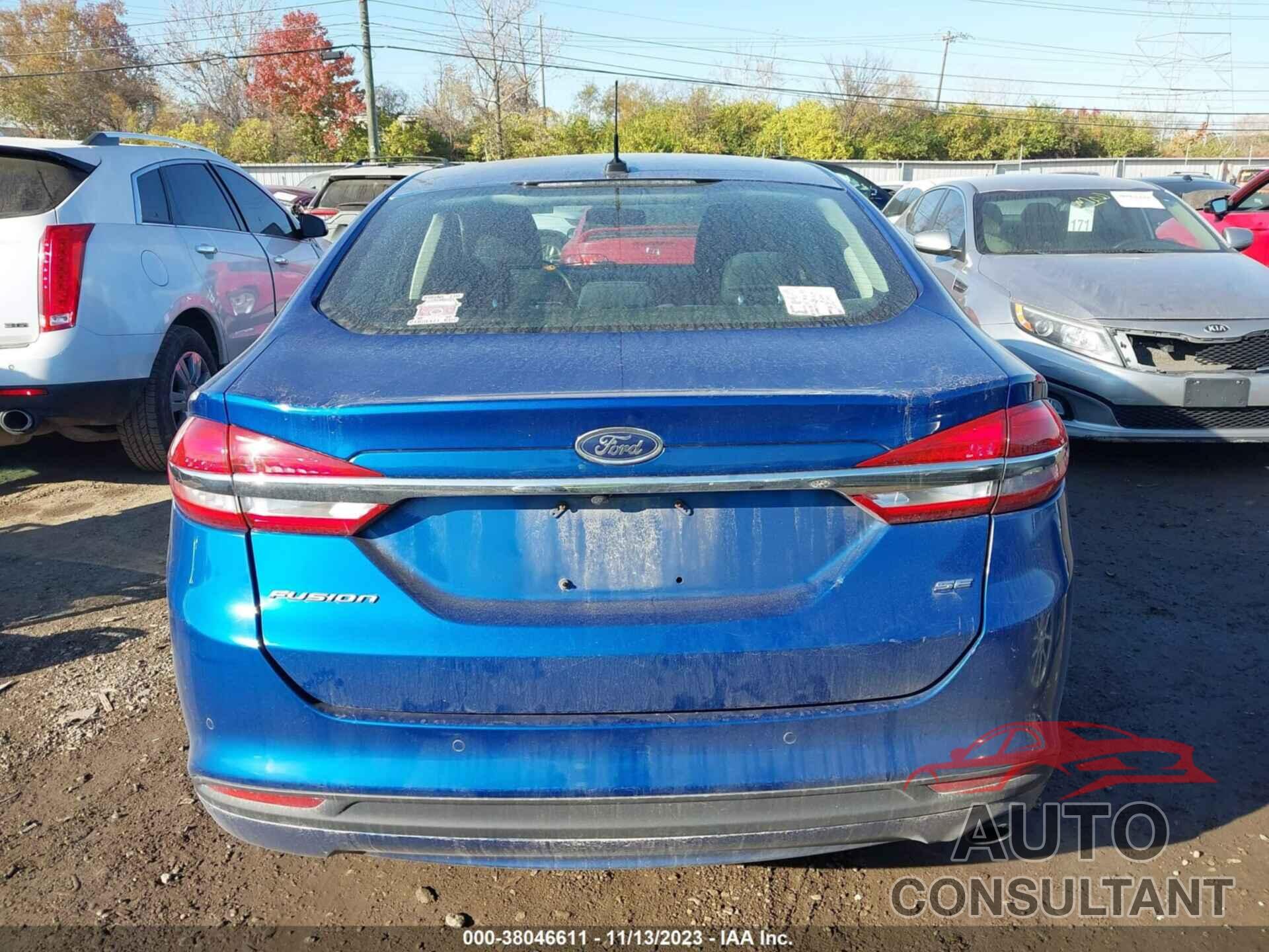 FORD FUSION 2017 - 3FA6P0H78HR404530