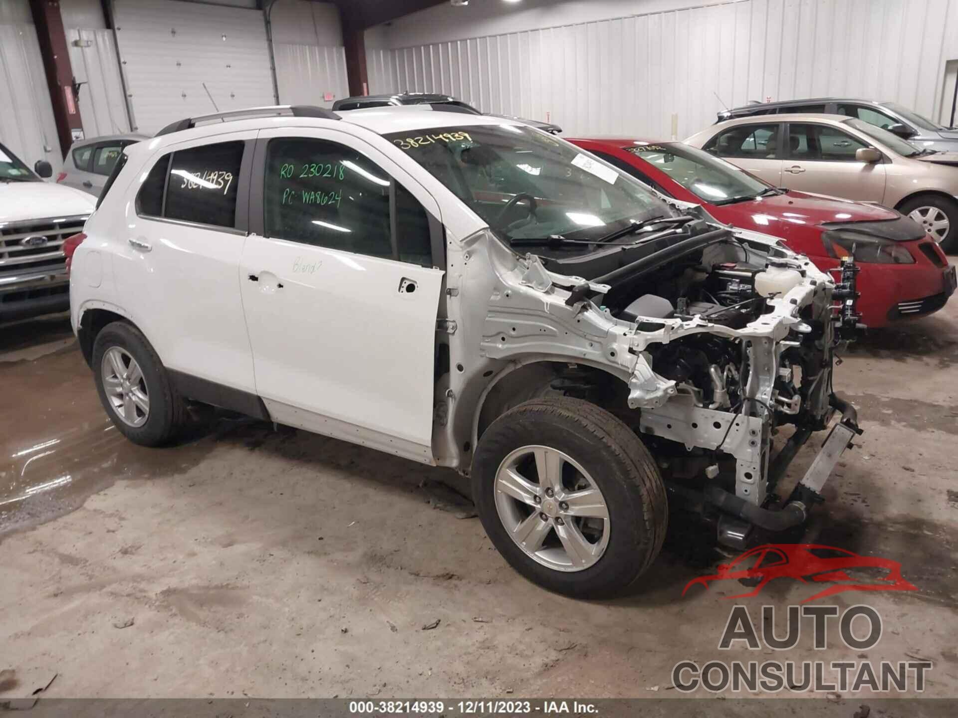 CHEVROLET TRAX 2020 - KL7CJLSB0LB030129