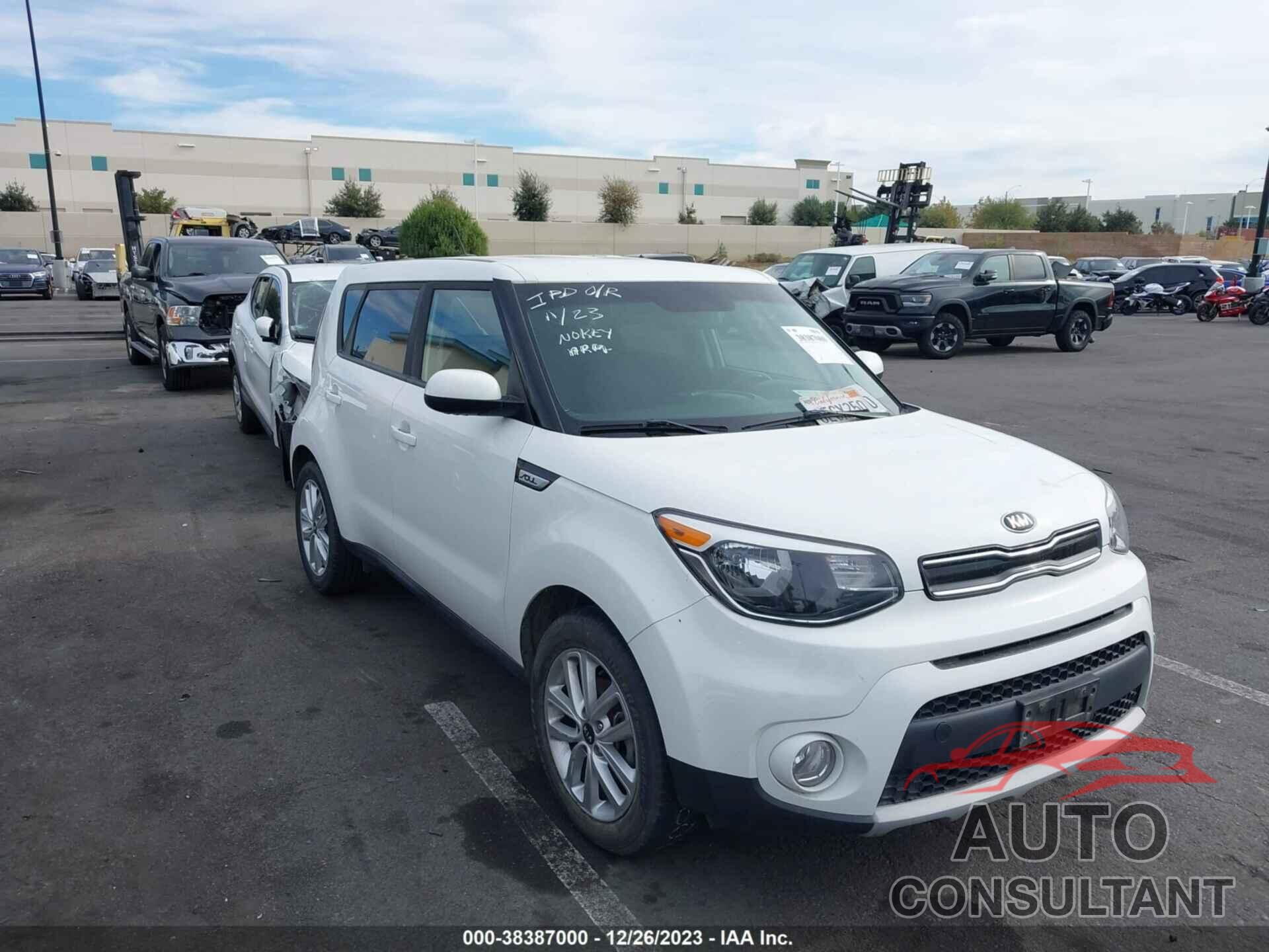 KIA SOUL 2019 - KNDJP3A55K7691676