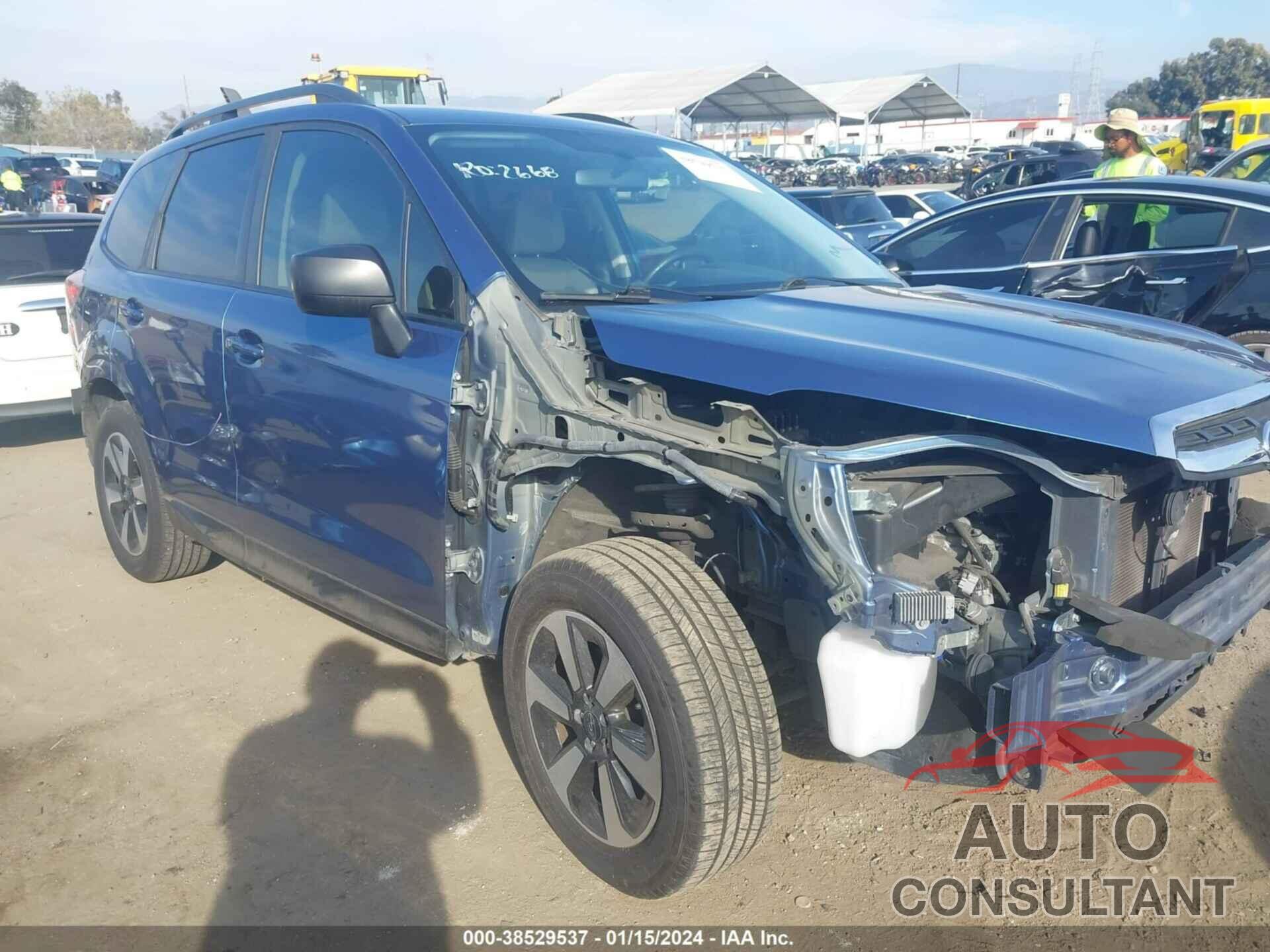 SUBARU FORESTER 2017 - JF2SJABC5HH487567