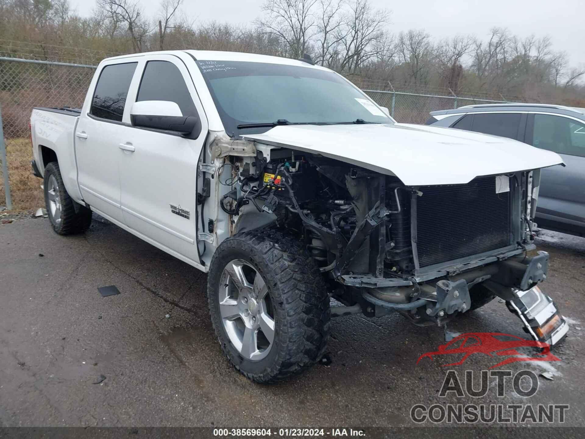 CHEVROLET SILVERADO 1500 2018 - 3GCPCREC4JG631036