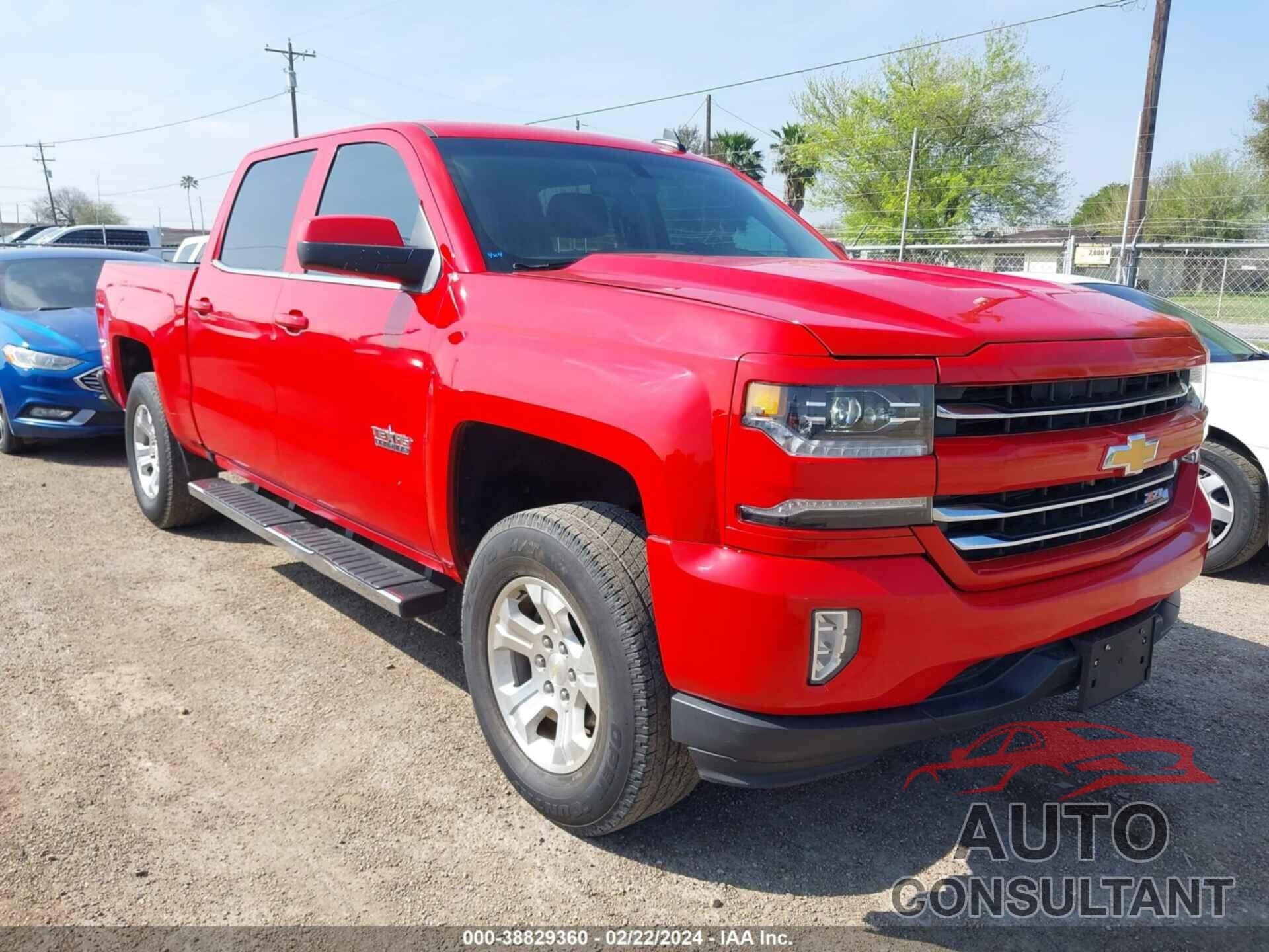 CHEVROLET SILVERADO 1500 2018 - 3GCUKREC0JG143868