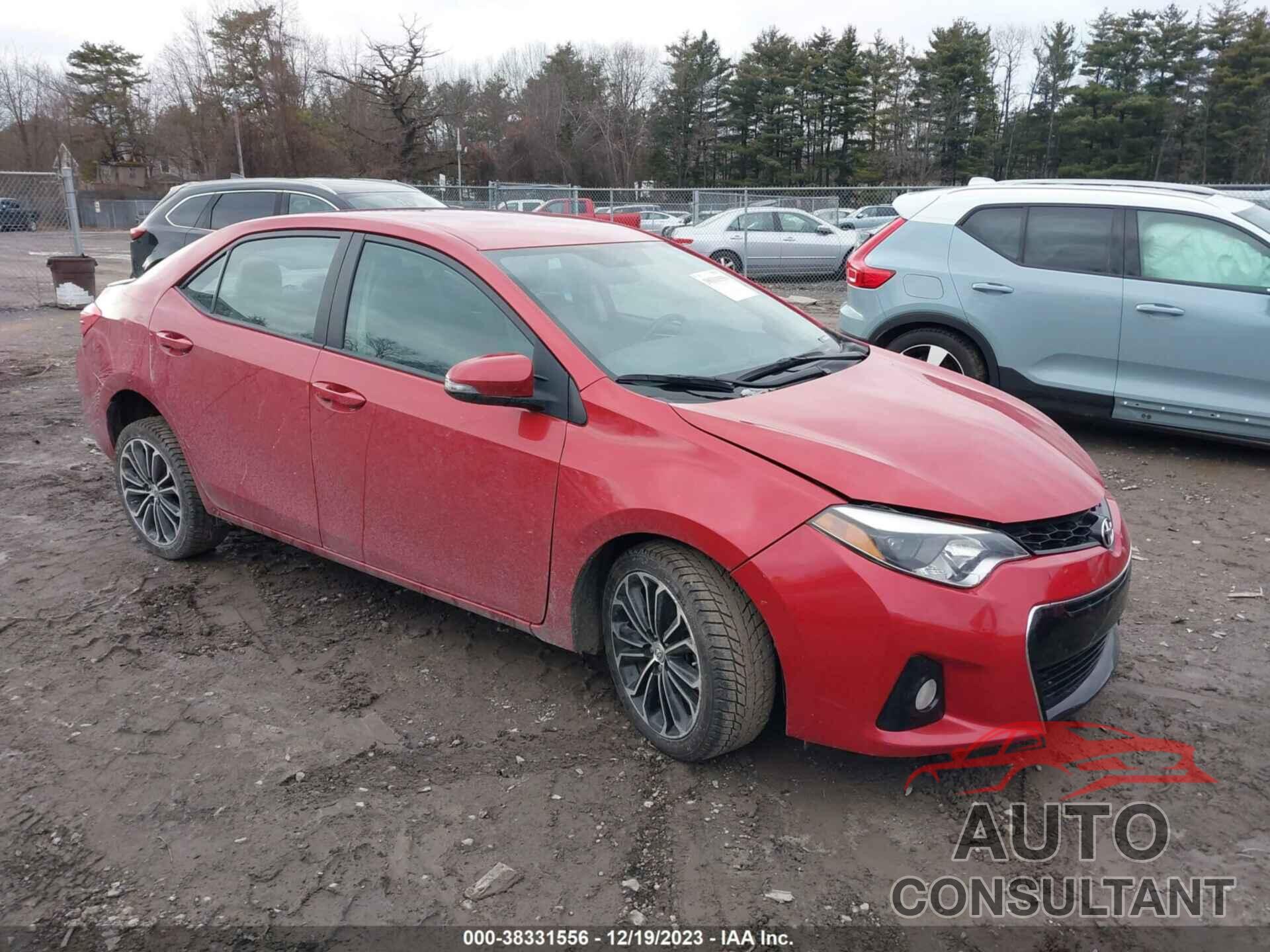 TOYOTA COROLLA 2015 - 5YFBURHEXFP279165