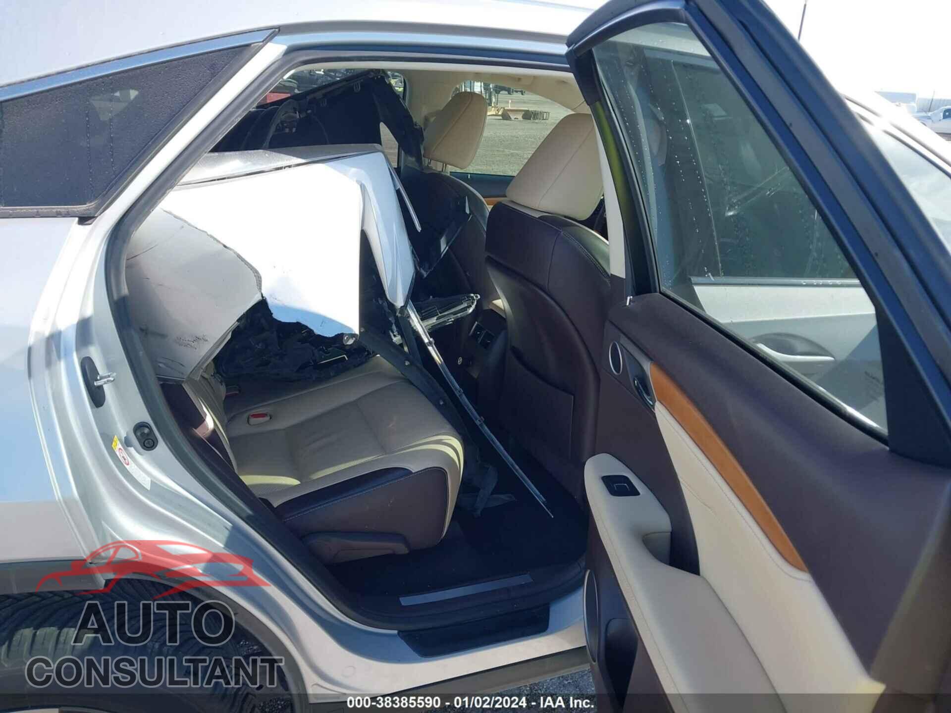 LEXUS RX 350 2017 - 2T2ZZMCA2HC073036