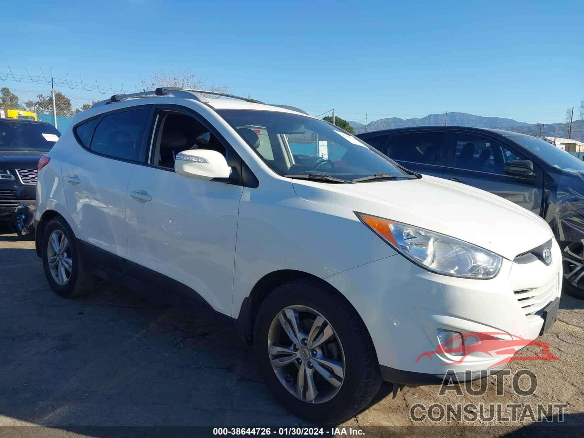HYUNDAI TUCSON 2013 - KM8JU3AC6DU637603