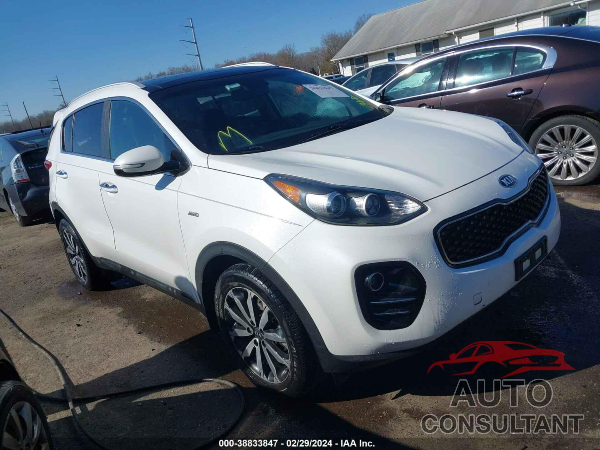 KIA SPORTAGE 2017 - KNDPNCAC2H7247744