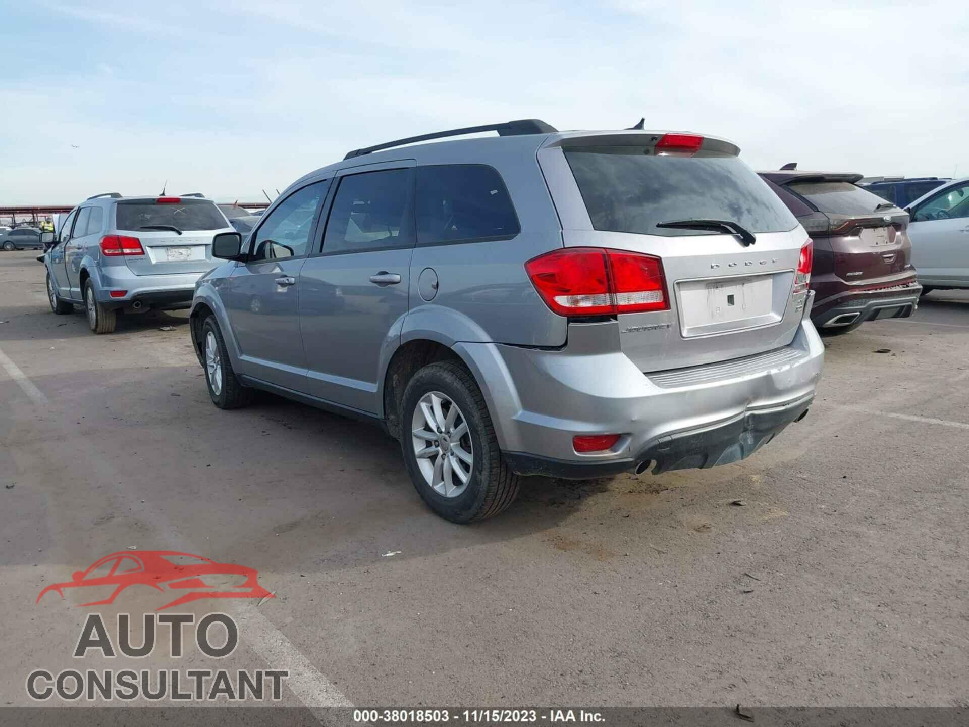 DODGE JOURNEY 2015 - 3C4PDCBG0FT743445