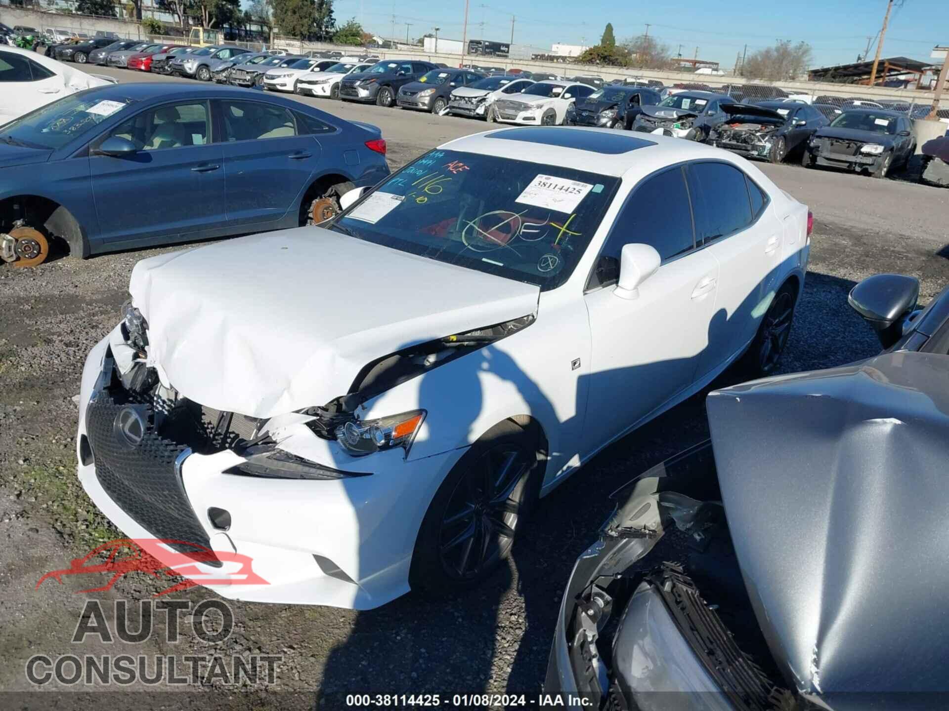 LEXUS IS 250 2015 - JTHBF1D2XF5079969