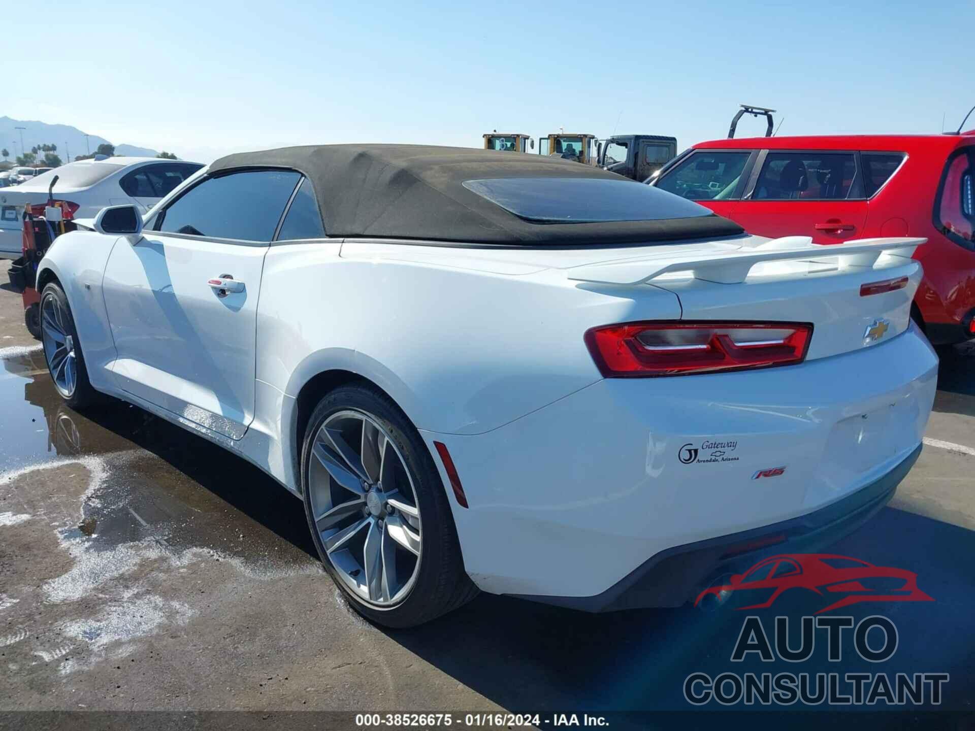 CHEVROLET CAMARO 2017 - 1G1FB3DS1H0160619