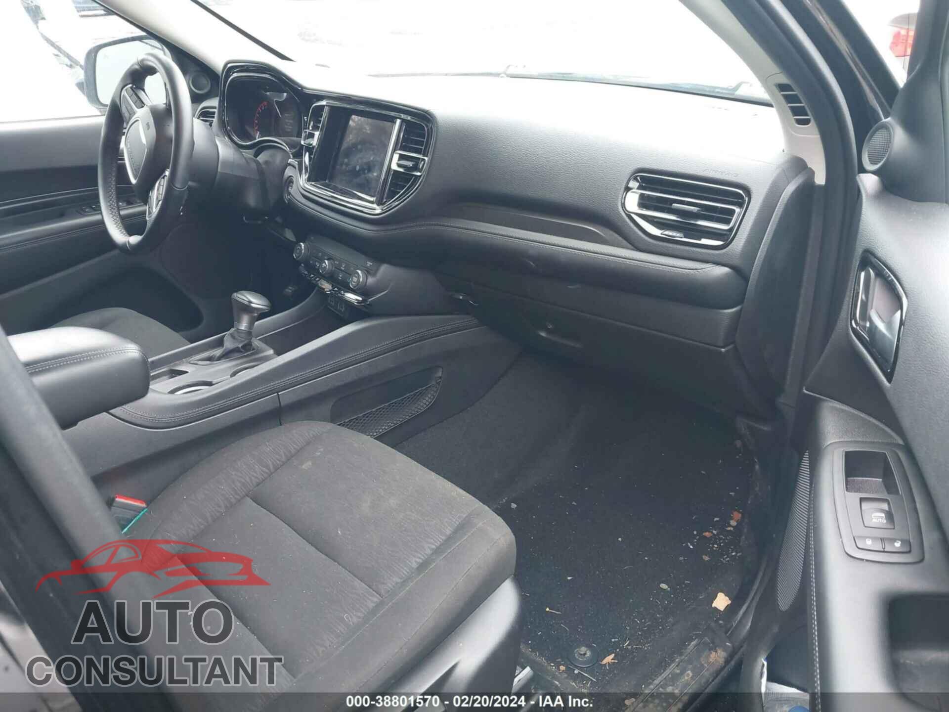 DODGE DURANGO 2022 - 1C4RDJAG0NC129567