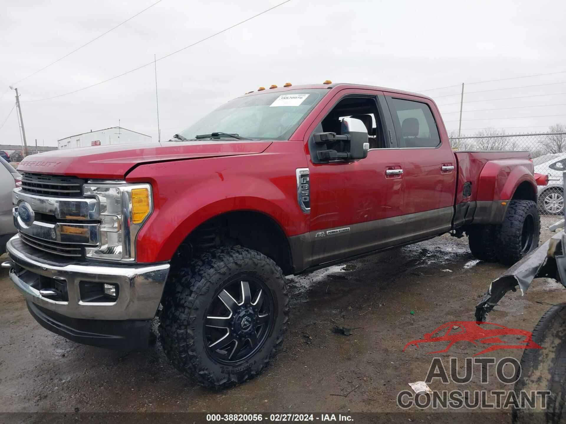 FORD F-350 2017 - 1FT8W3DT2HEC06975