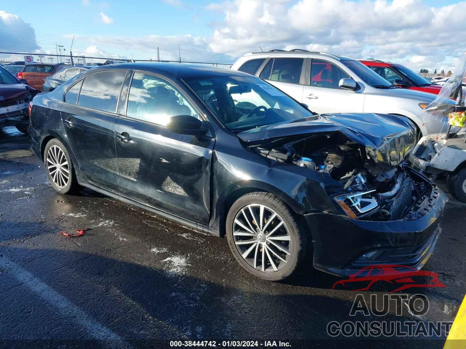 VOLKSWAGEN JETTA 2016 - 3VWD17AJ3GM416529