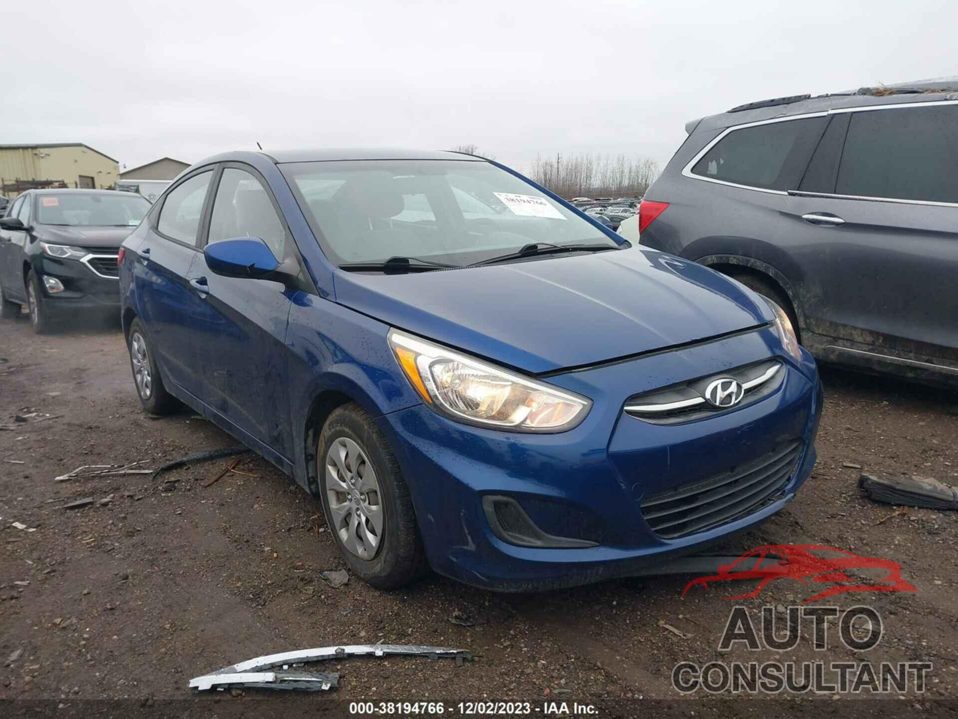 HYUNDAI ACCENT 2016 - KMHCT4AE4GU090905