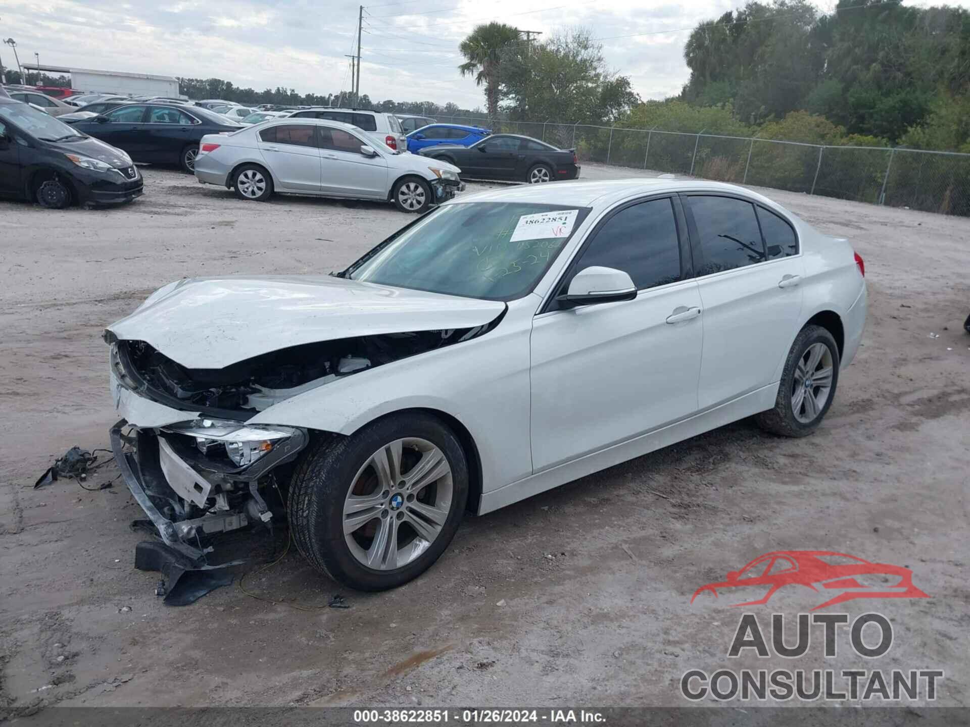 BMW 330I 2017 - WBA8B9G34HNU52062