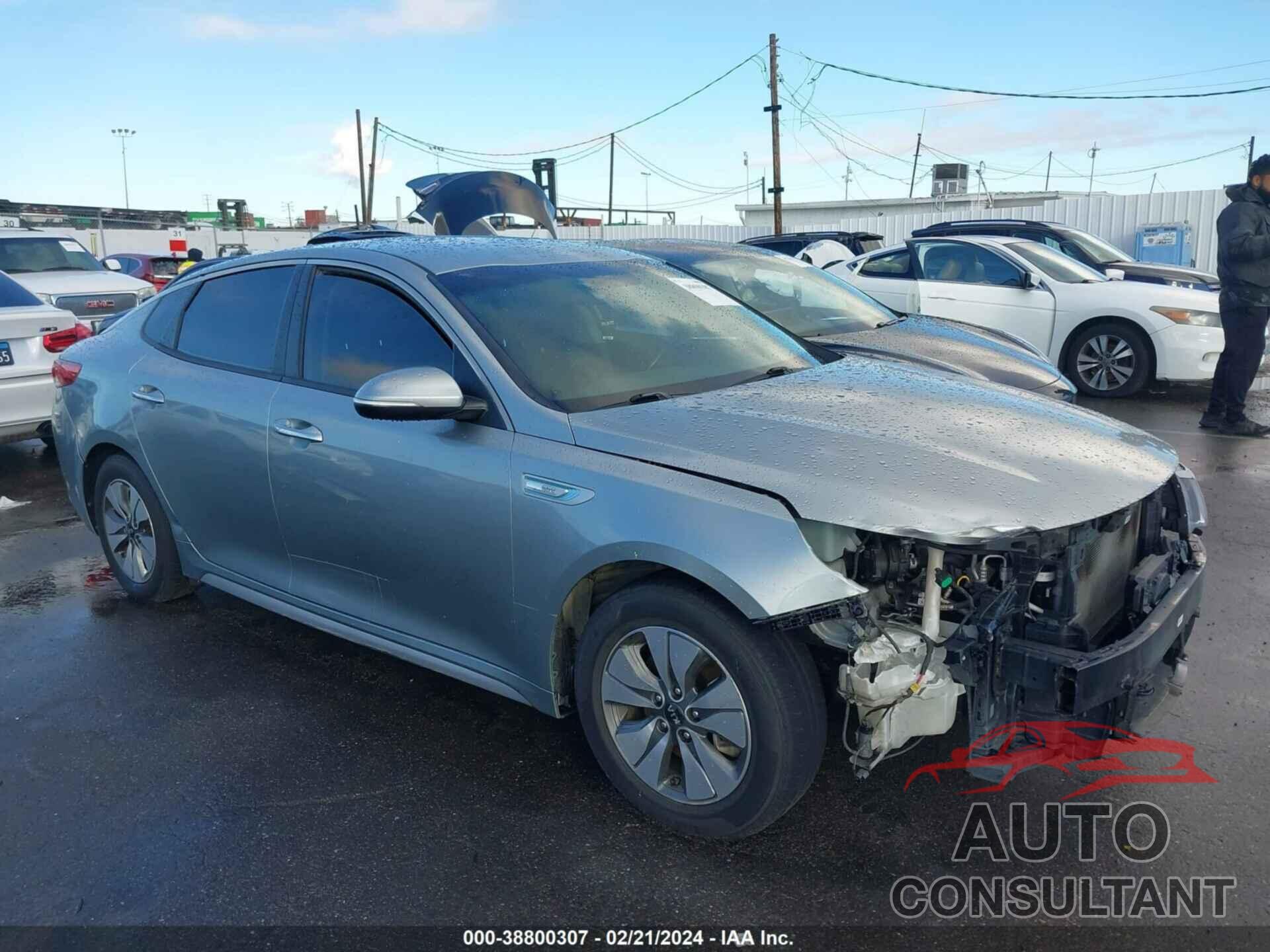 KIA OPTIMA HYBRID 2017 - KNAGT4LC3H5006843