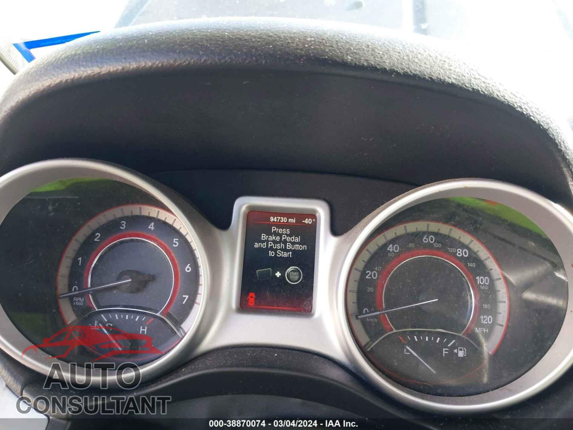 DODGE JOURNEY 2016 - 3C4PDCAB4GT152025