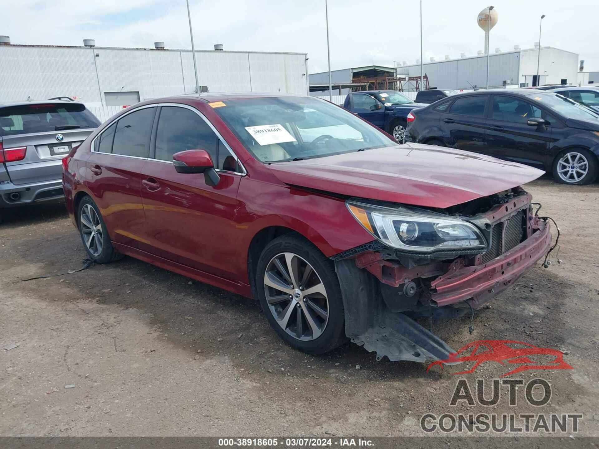 SUBARU LEGACY 2016 - 4S3BNBN68G3014787