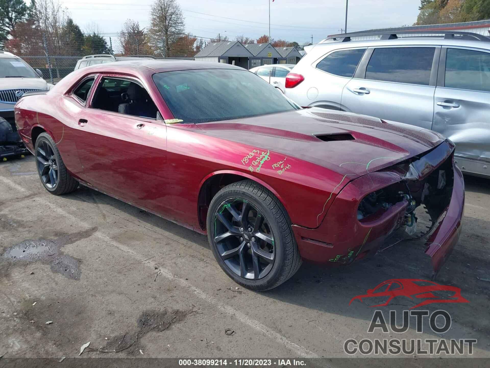 DODGE CHALLENGER 2020 - 2C3CDZAGXLH210952