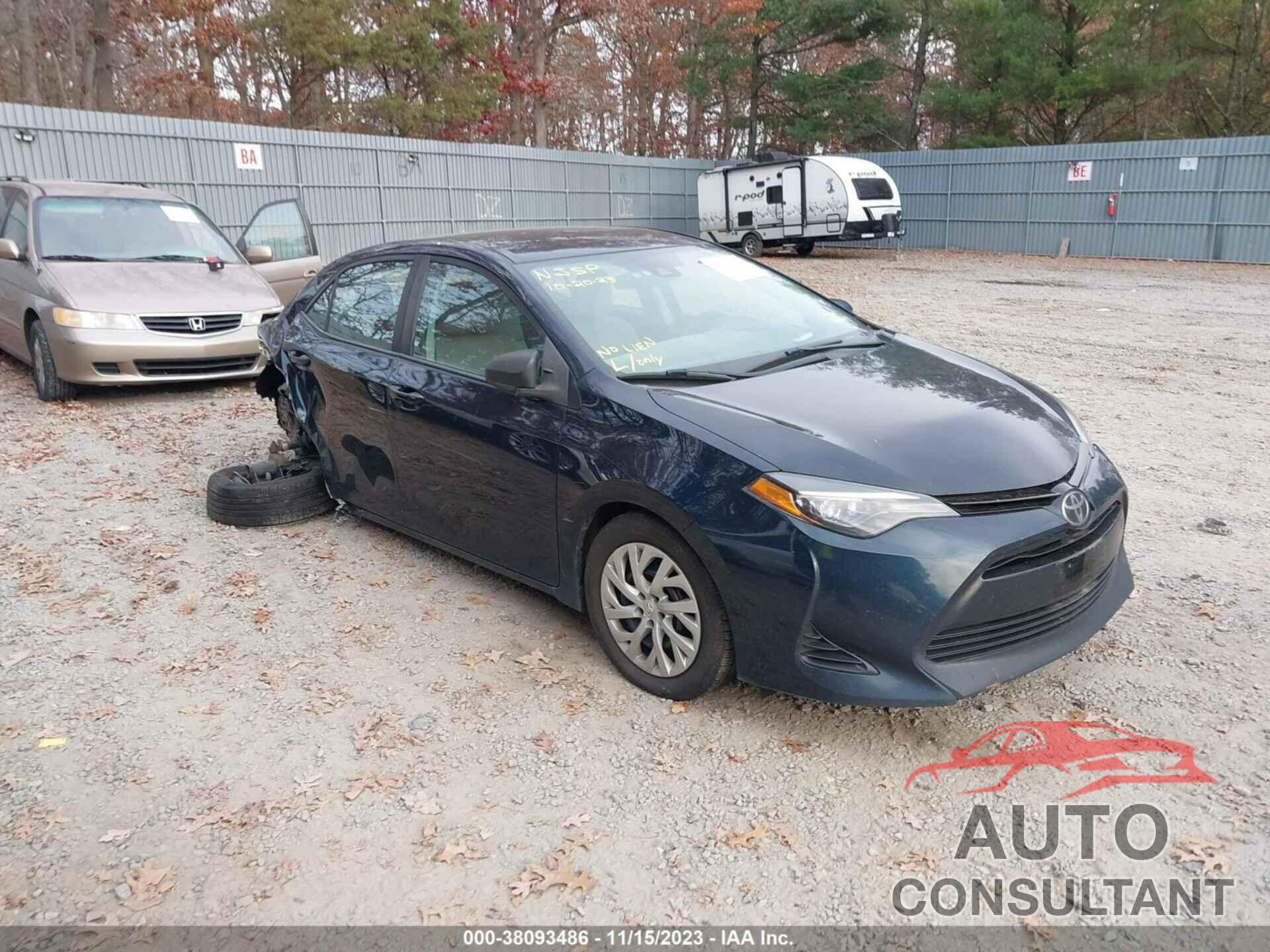TOYOTA COROLLA 2018 - 2T1BURHE6JC991262
