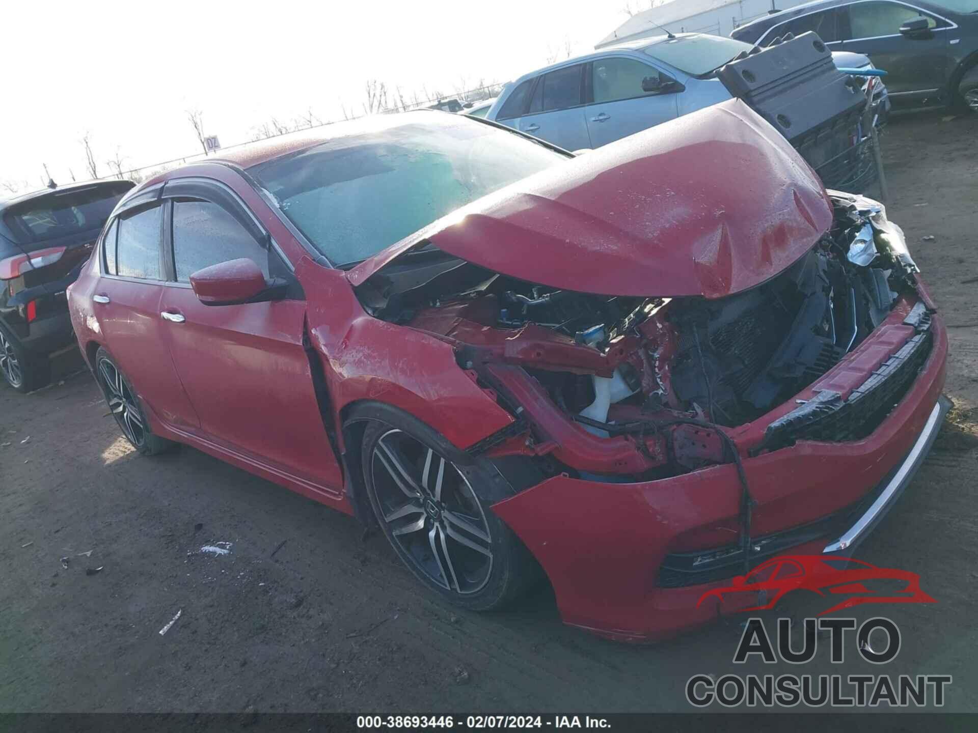 HONDA ACCORD 2016 - 1HGCR2F51GA197316