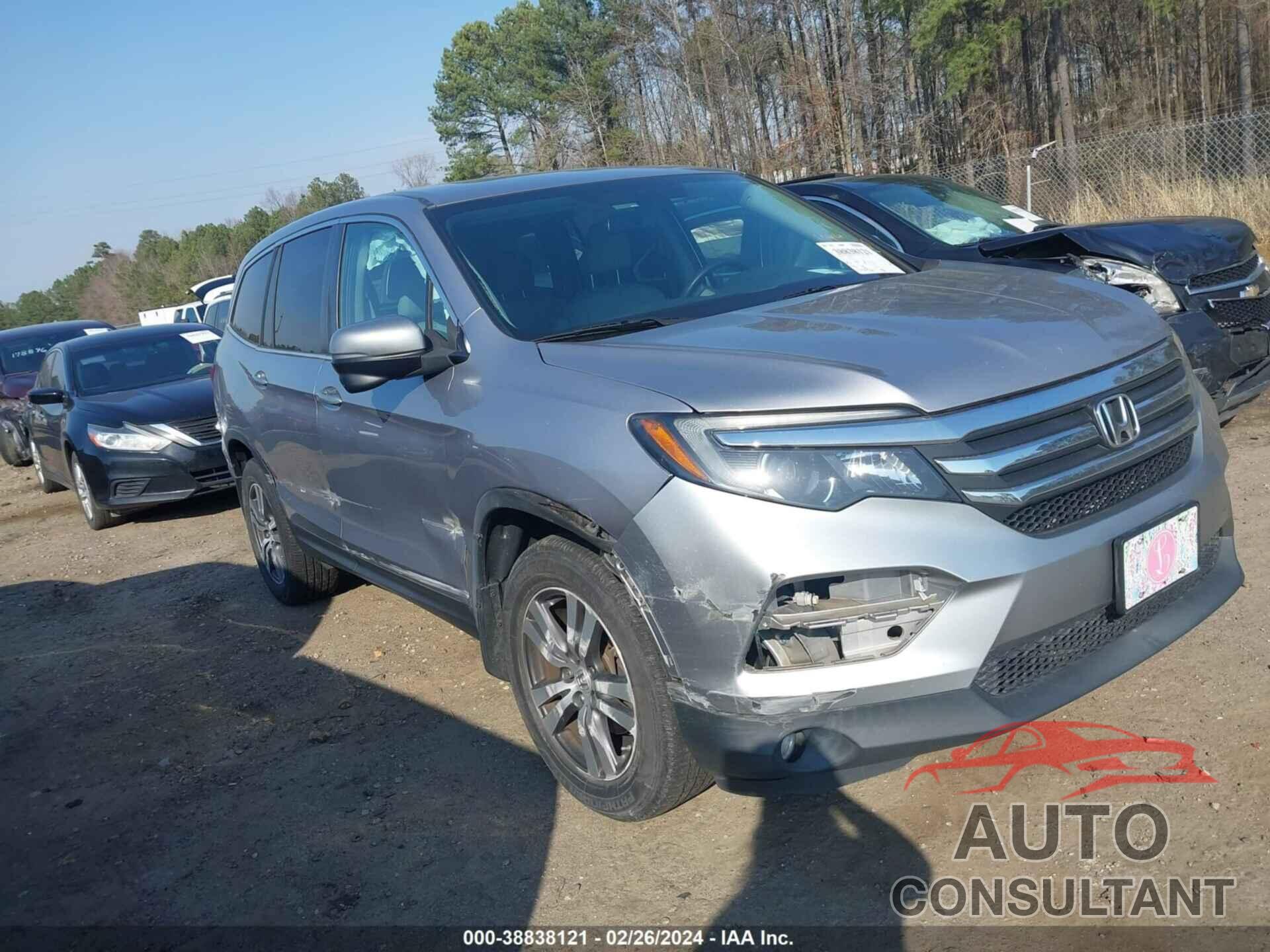 HONDA PILOT 2018 - 5FNYF5H52JB022924