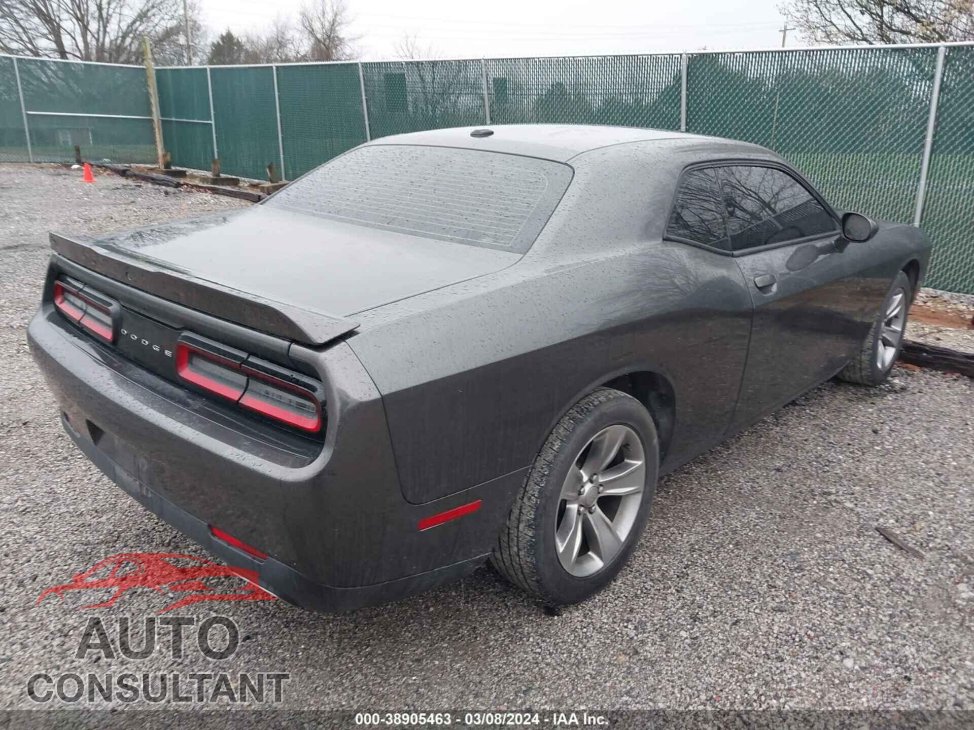 DODGE CHALLENGER 2019 - 2C3CDZAG3KH723605