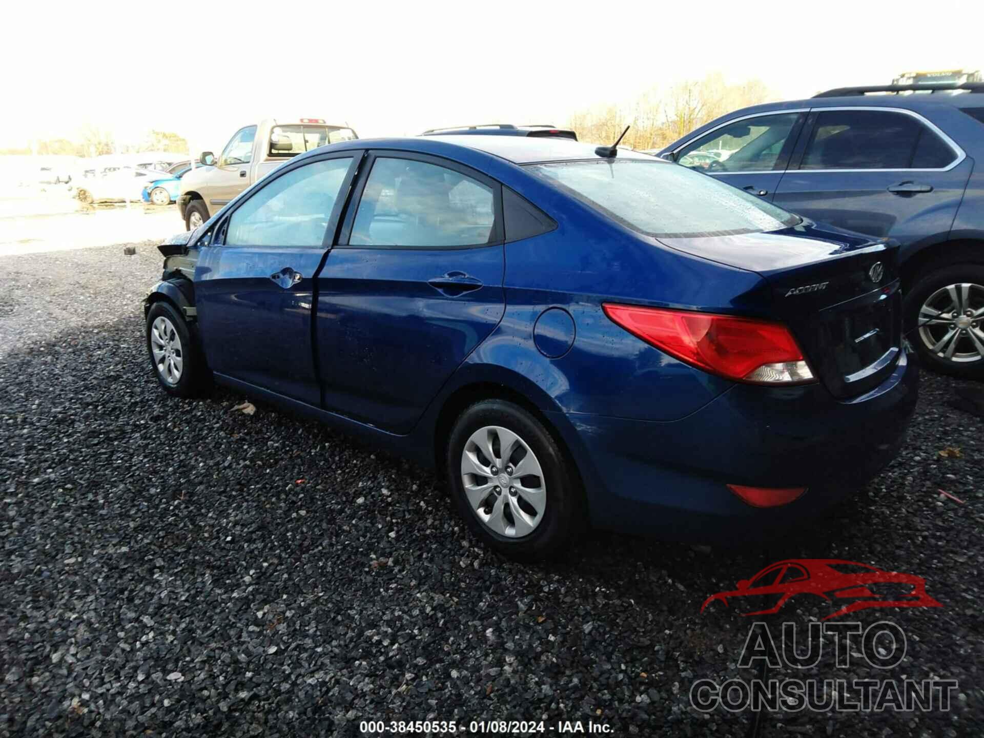 HYUNDAI ACCENT 2016 - KMHCT4AE6GU981729