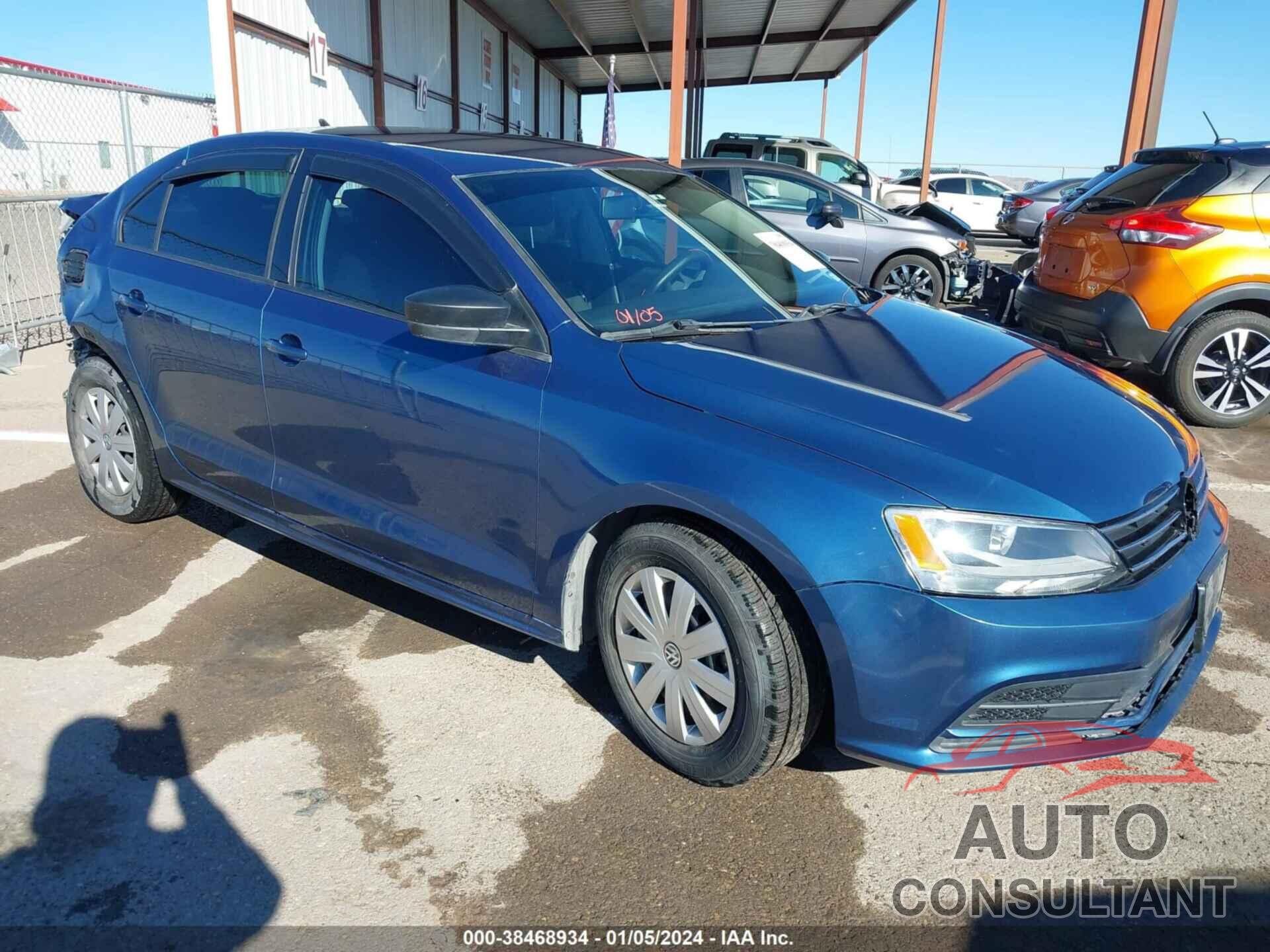 VOLKSWAGEN JETTA 2016 - 3VW267AJ8GM401579