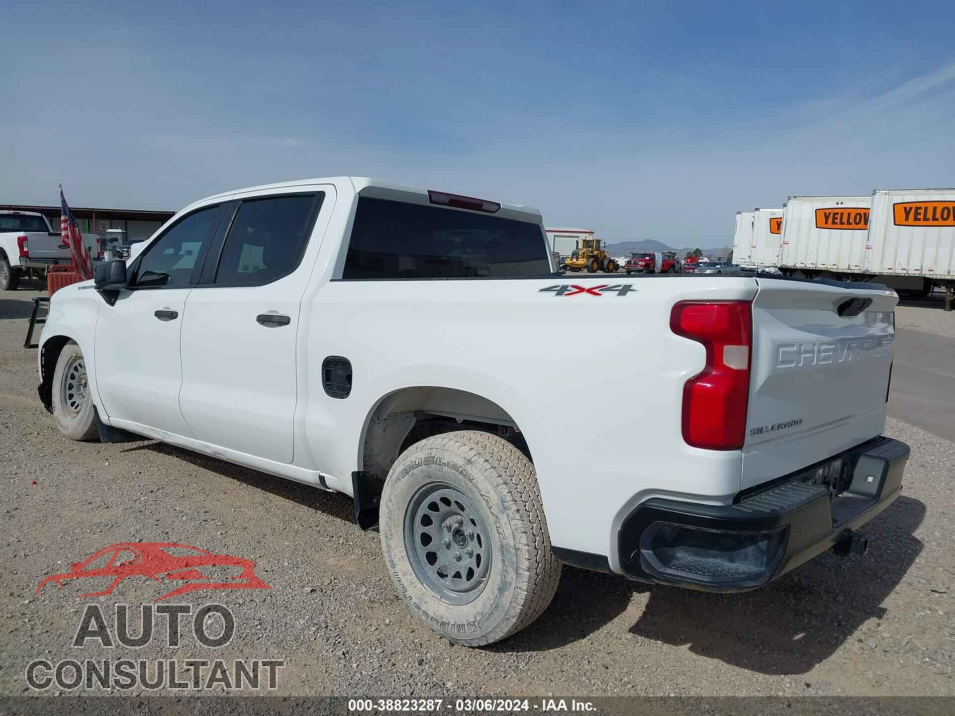 CHEVROLET SILVERADO 2021 - 3GCUYAEF7MG240127