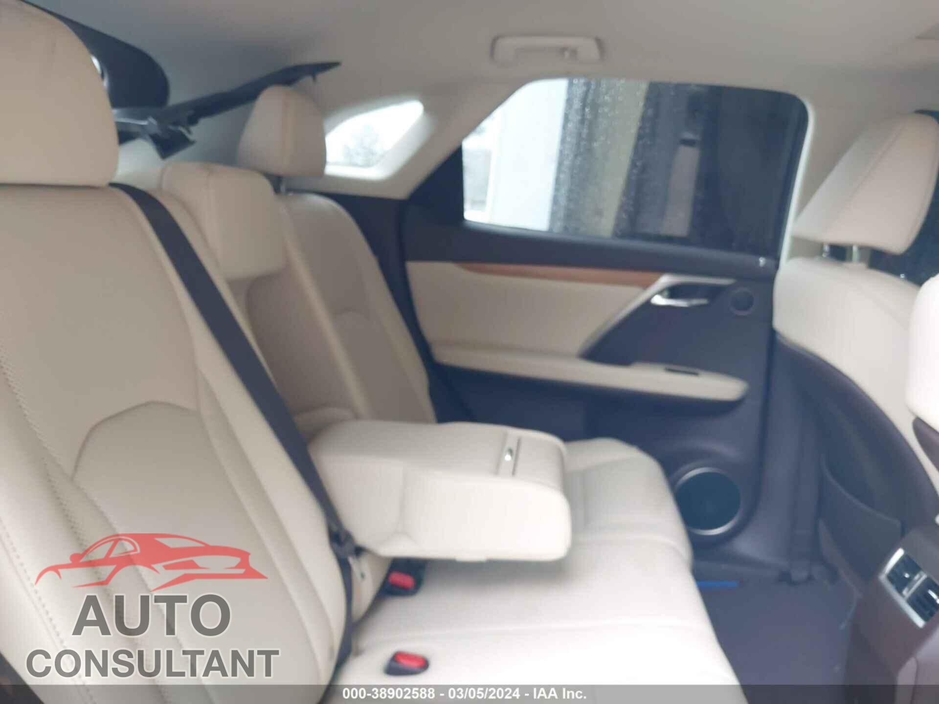 LEXUS RX 350 2020 - 2T2HZMAA5LC171260