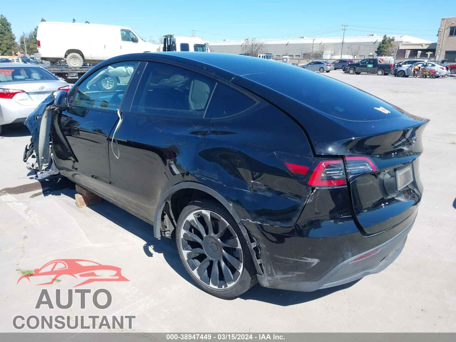 TESLA MODEL Y 2022 - 7SAYGDEE0NF509060