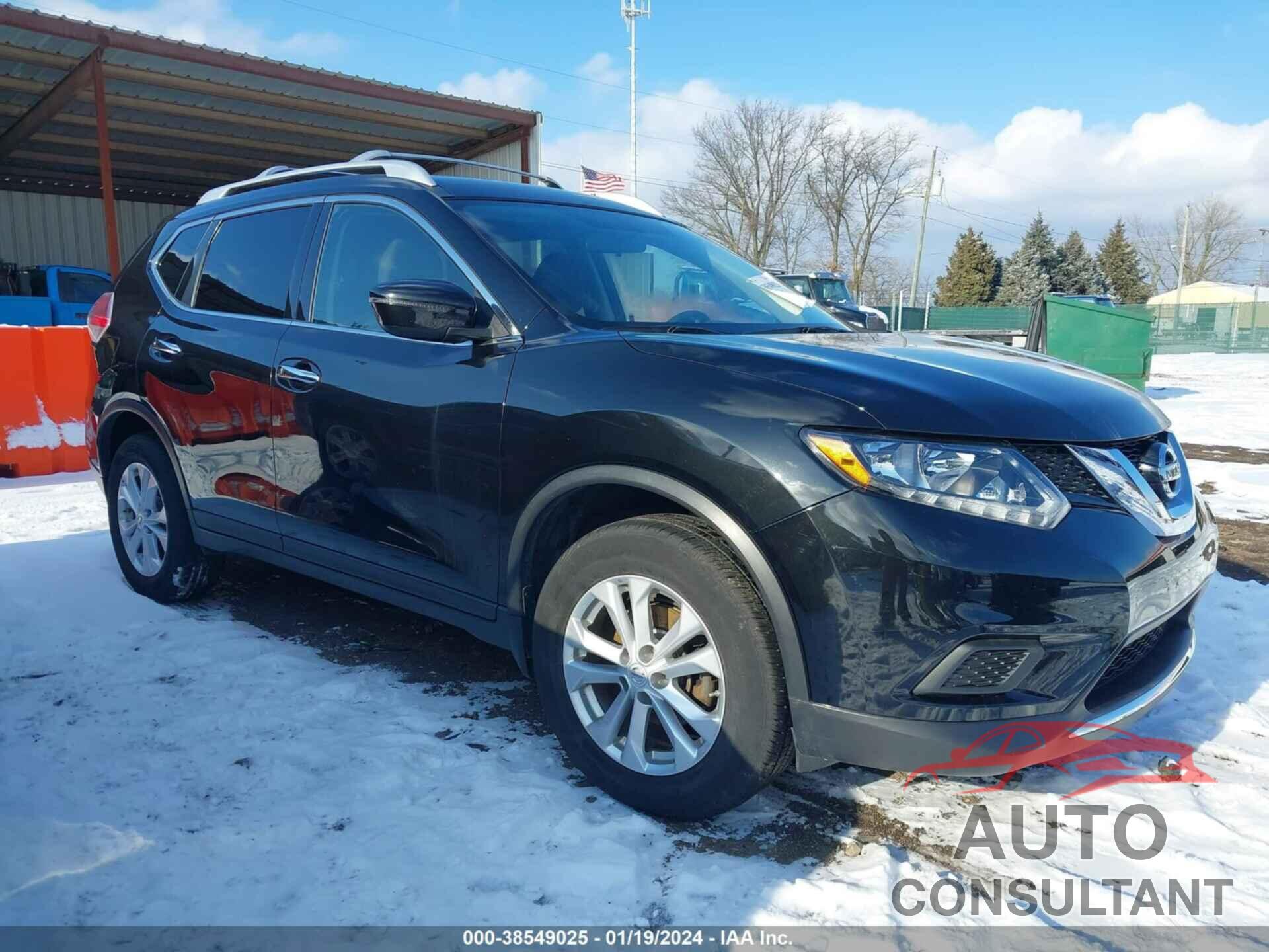 NISSAN ROGUE 2016 - KNMAT2MV3GP611168