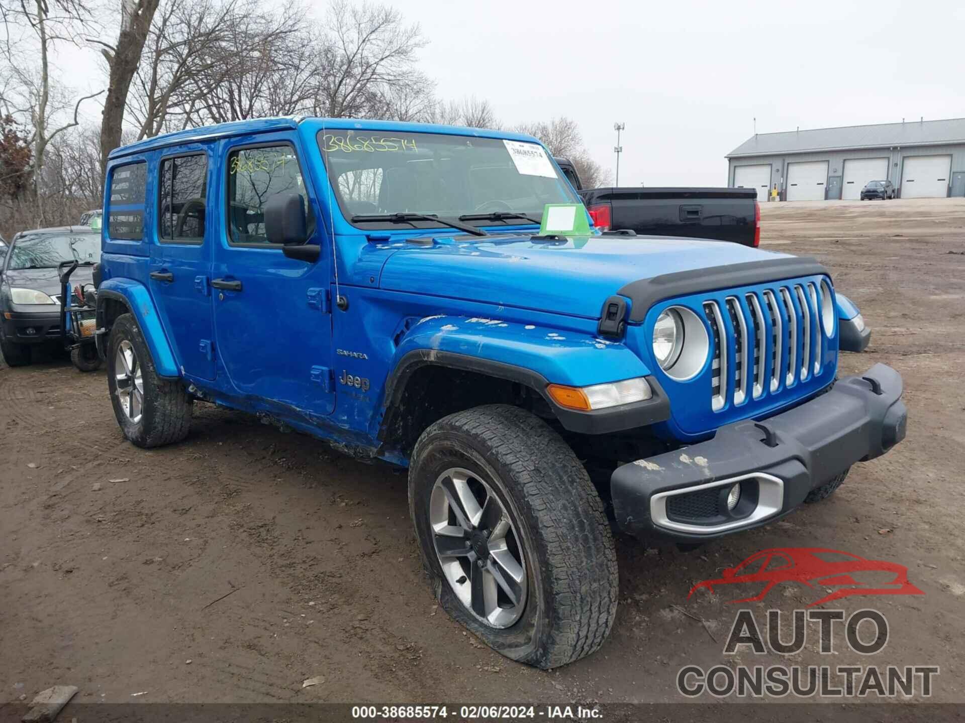 JEEP WRANGLER UNLIMITED 2022 - 1C4HJXEN8NW124230