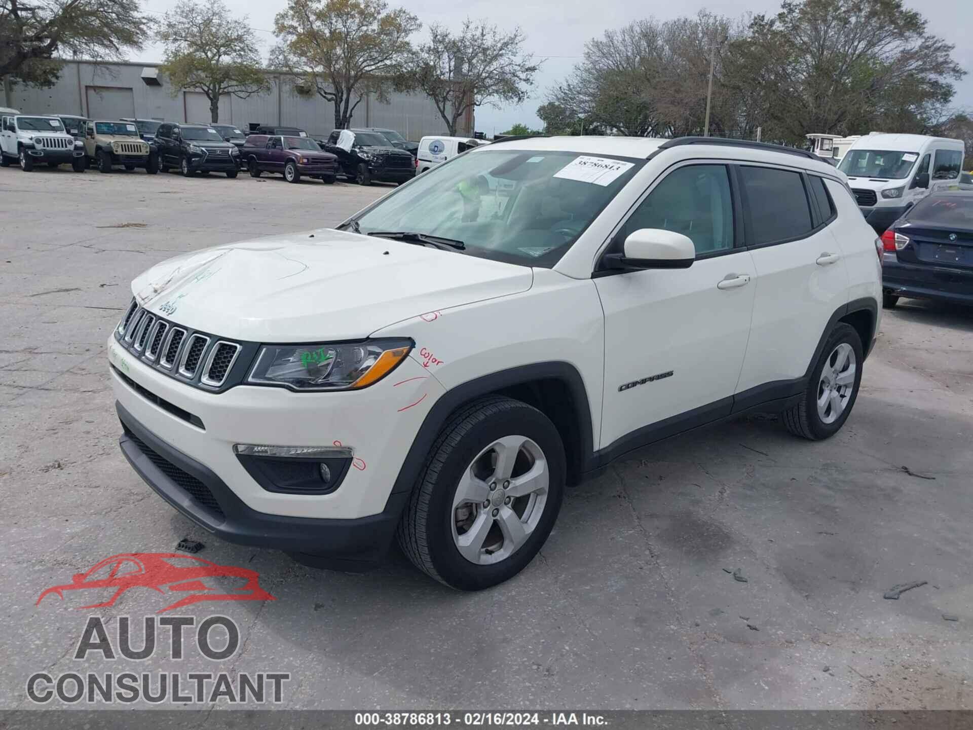 JEEP COMPASS 2020 - 3C4NJCBB3LT123396