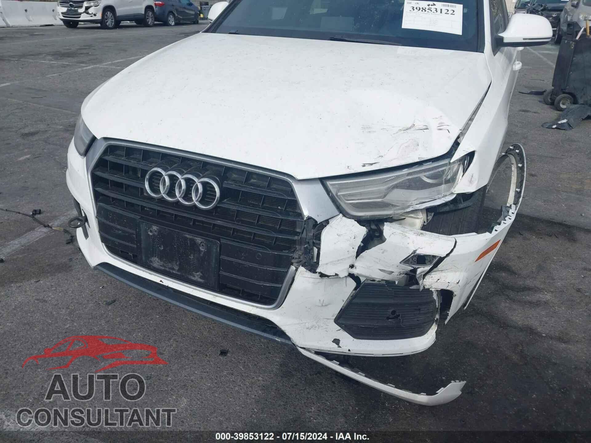 AUDI Q3 2017 - WA1BCCFS3HR005169