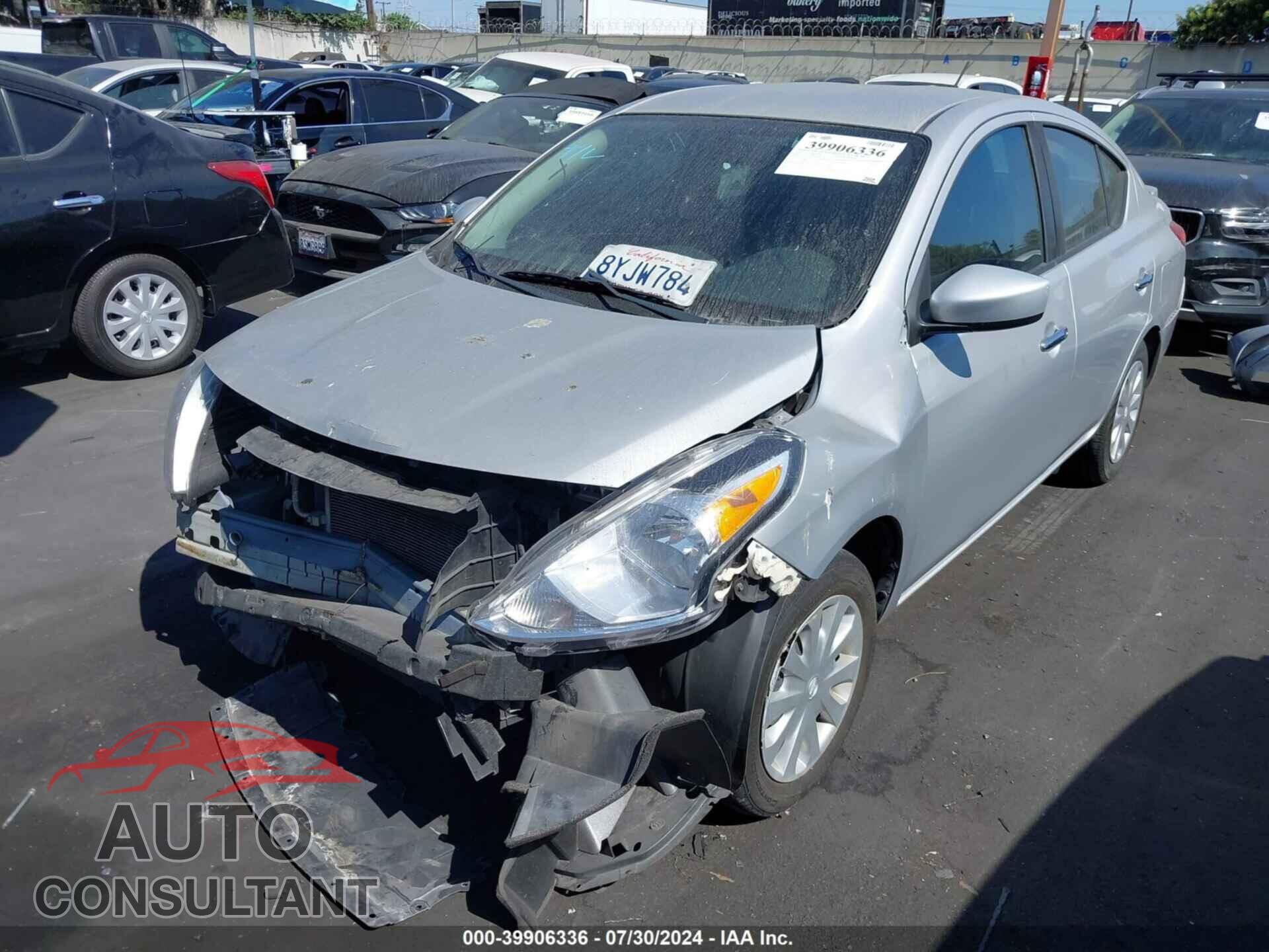 NISSAN VERSA 2019 - 3N1CN7AP3KL875052