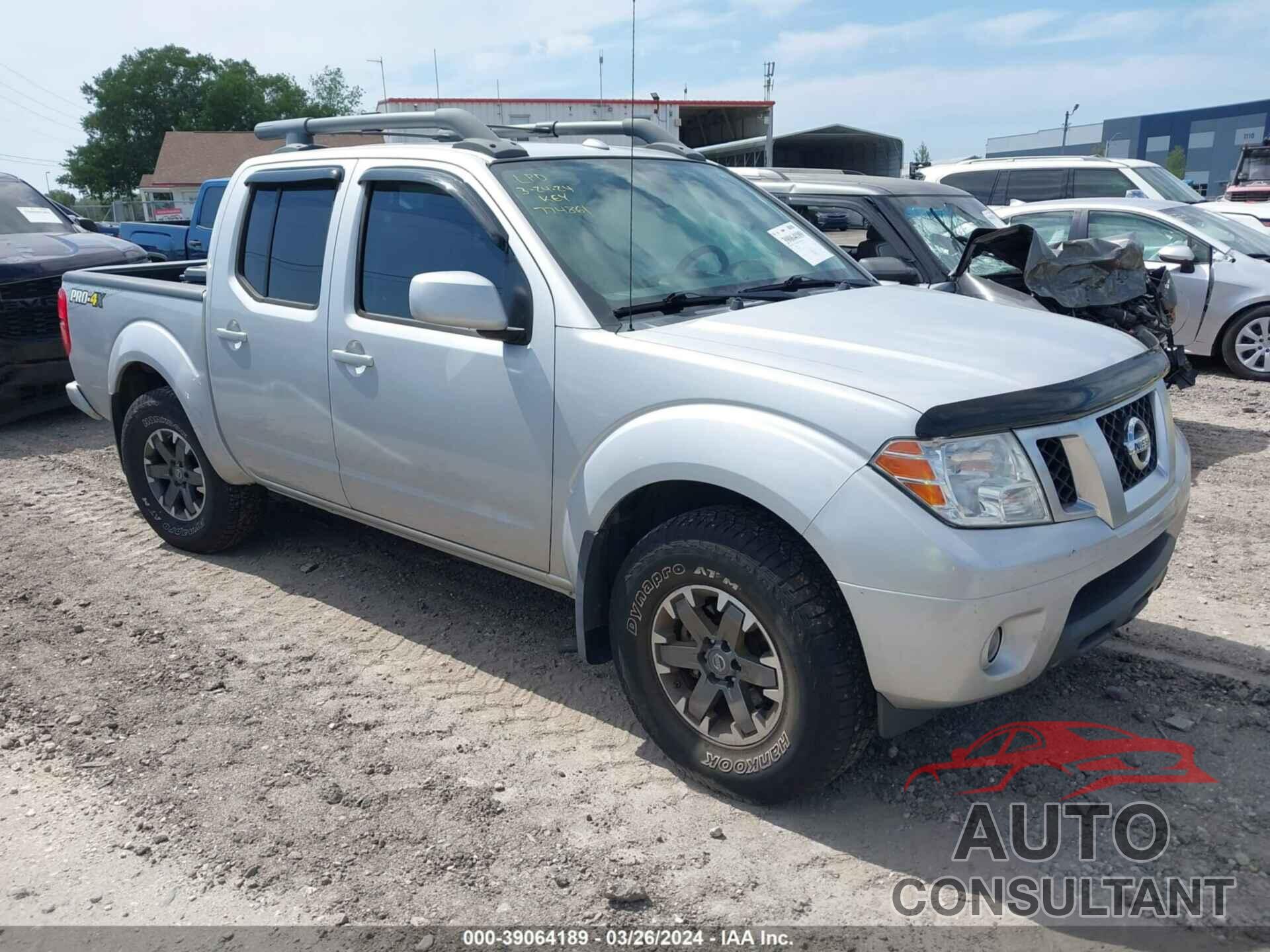 NISSAN FRONTIER 2017 - 1N6AD0EV6HN774861