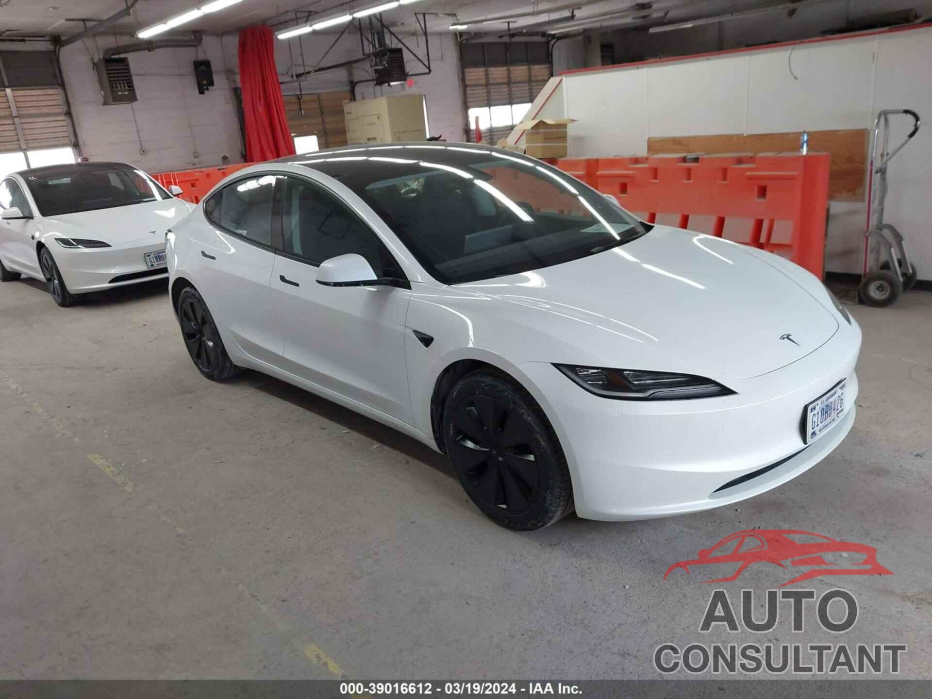 TESLA MODEL 3 2024 - 5YJ3E1EA2RF721344
