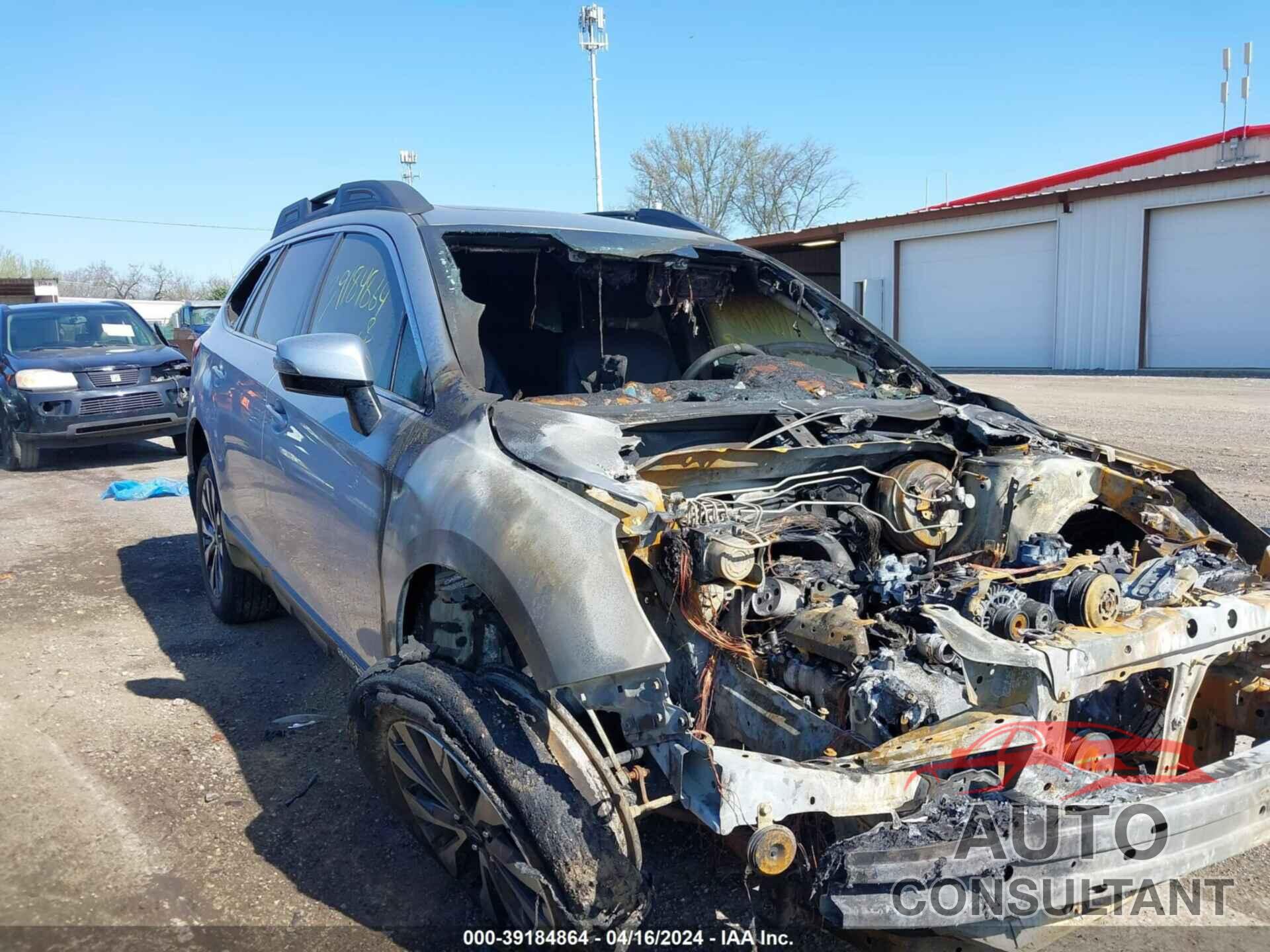 SUBARU OUTBACK 2016 - 4S4BSBNC0G3314267
