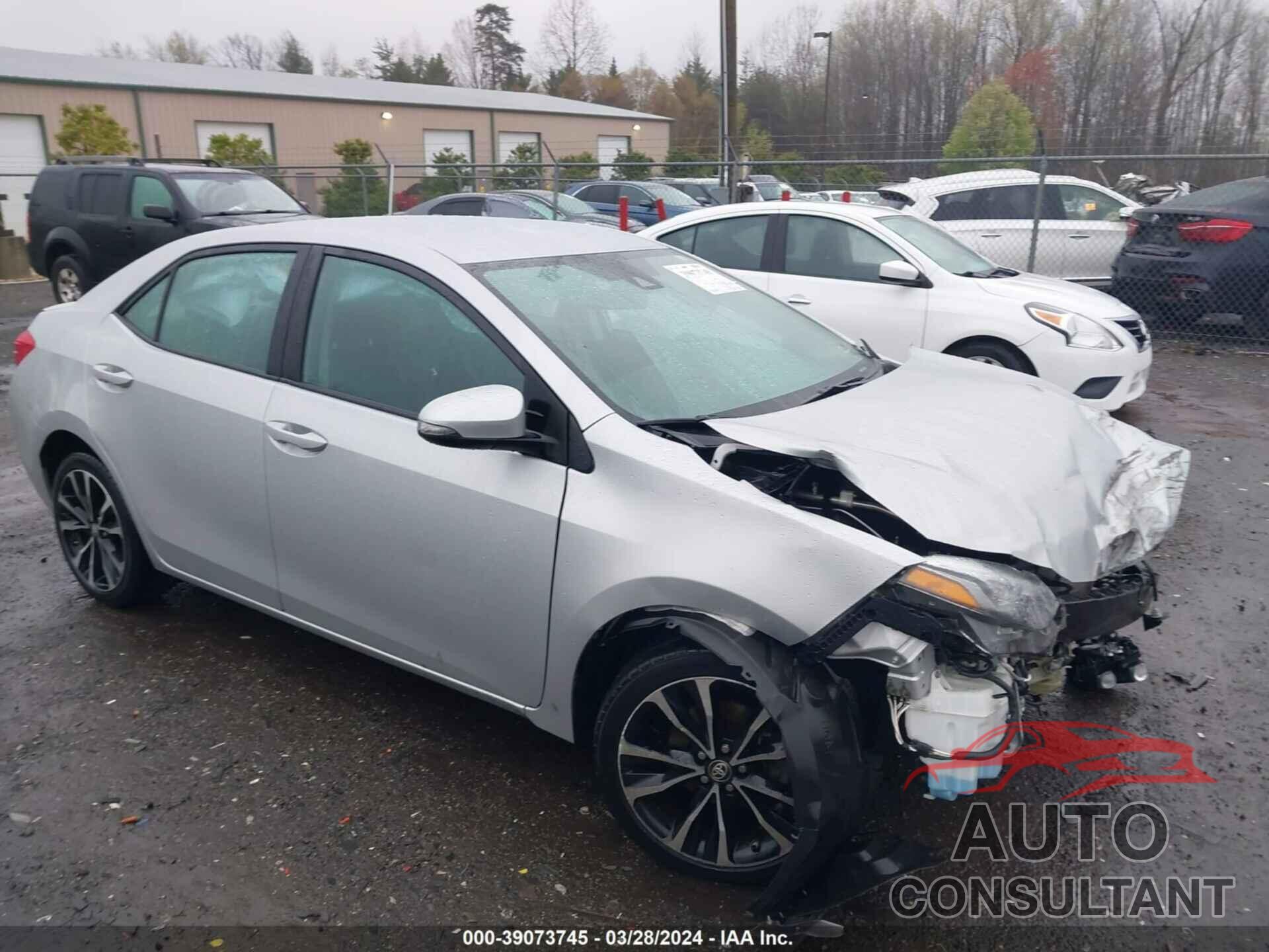 TOYOTA COROLLA 2018 - 2T1BURHE2JC013017