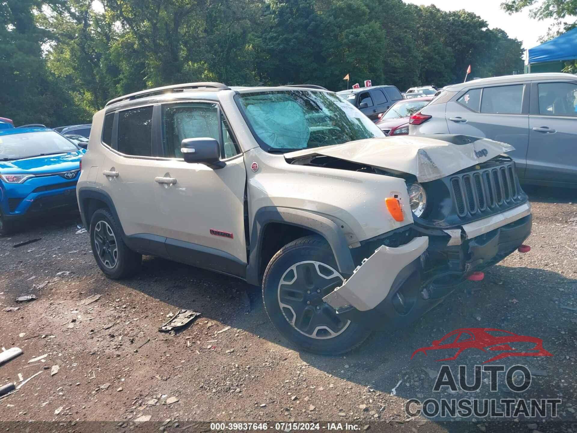 JEEP RENEGADE 2016 - ZACCJBCT1GPE07891